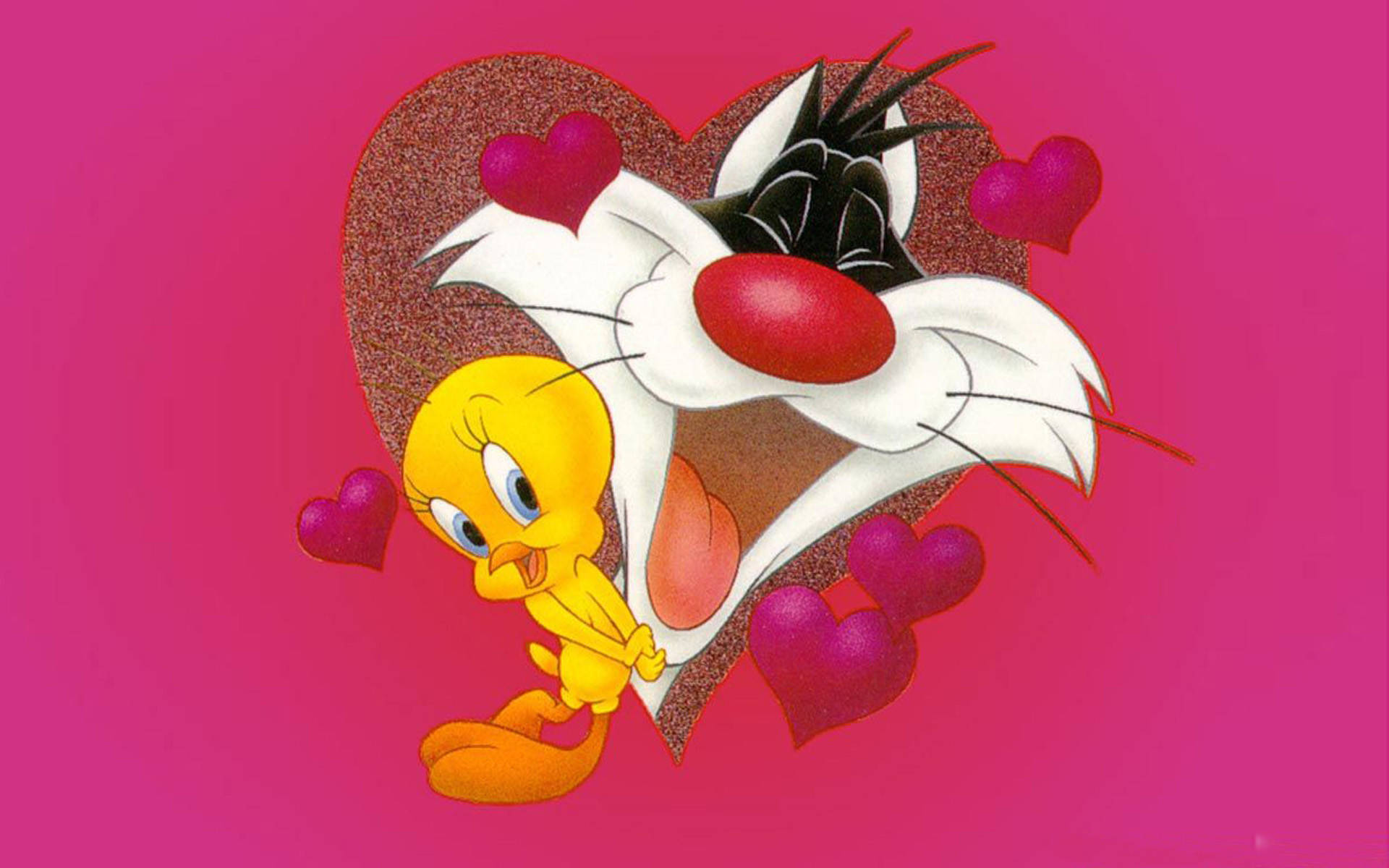 Download Sylvester Cat Loves Tweety