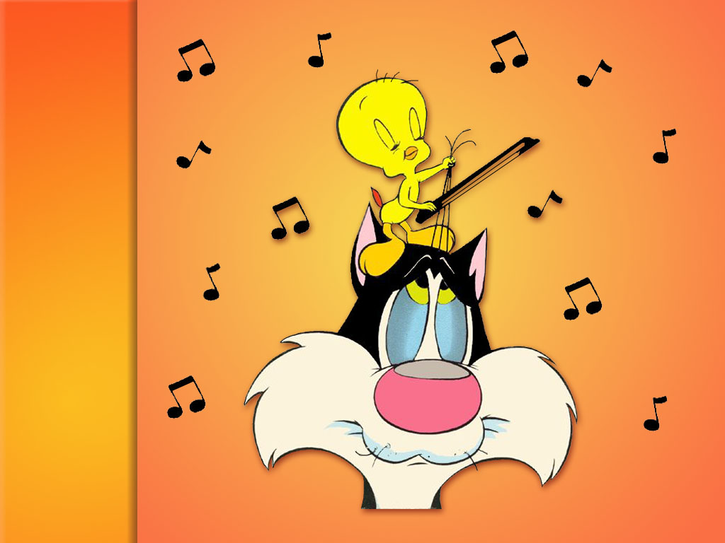 Tweety and Sylvester Wallpaper