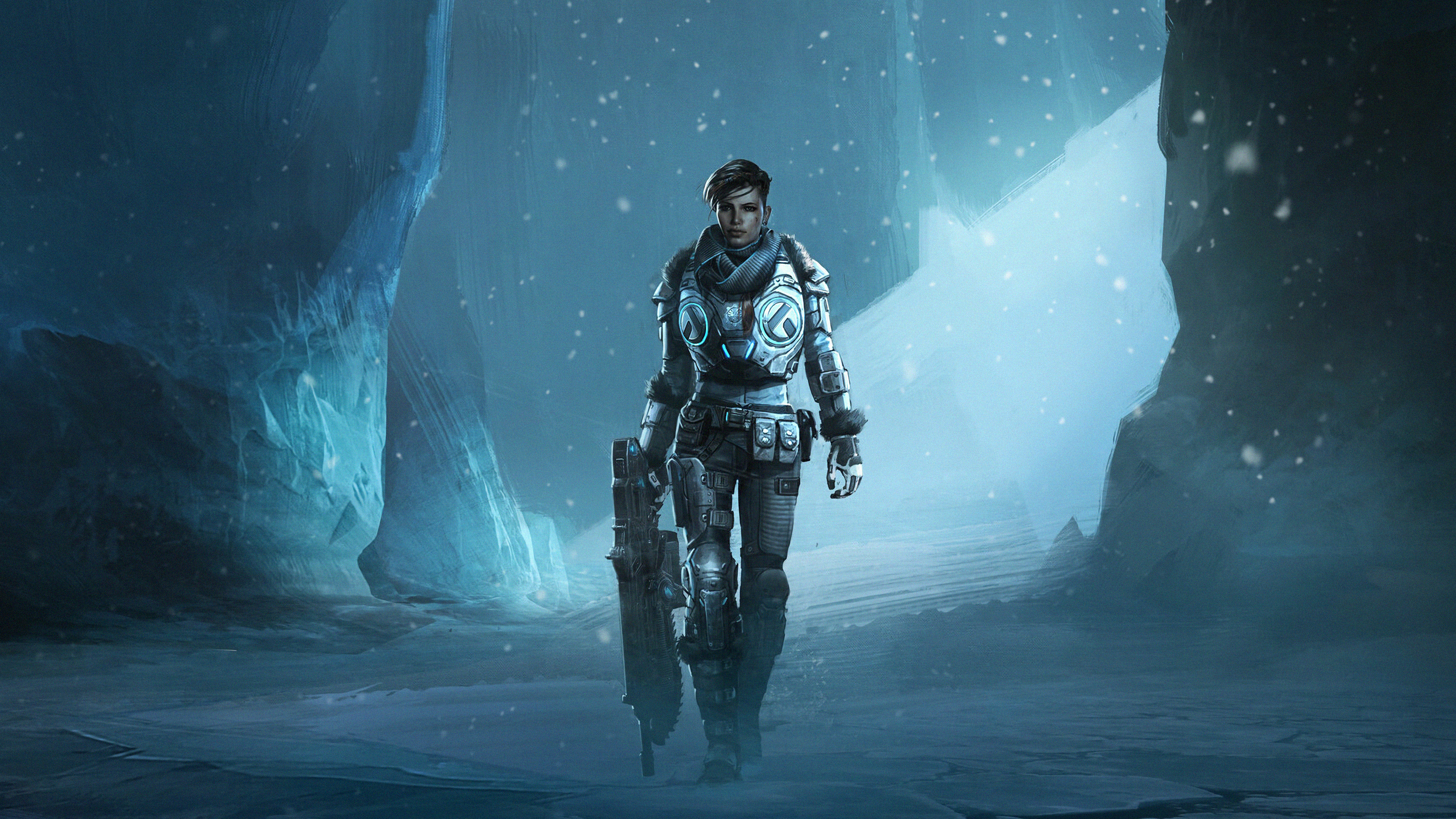 Gears 5 Art 4k Wallpaper, HD Games