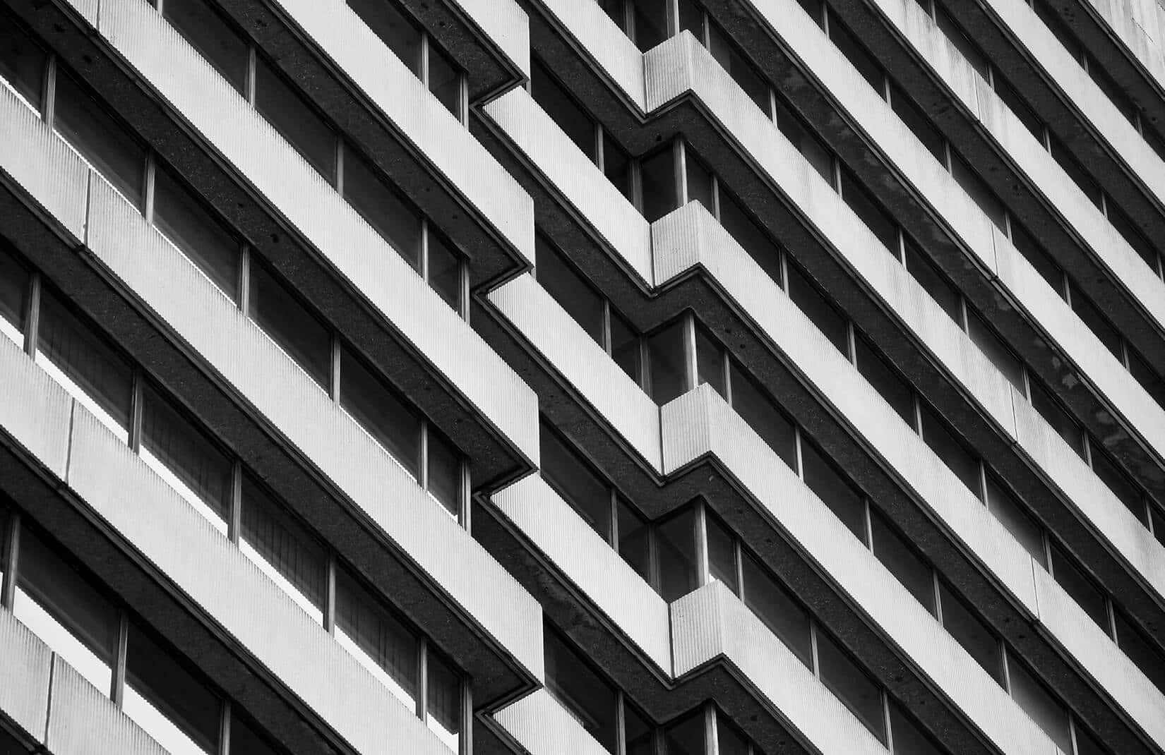 Black And White Architecture Wallpaper