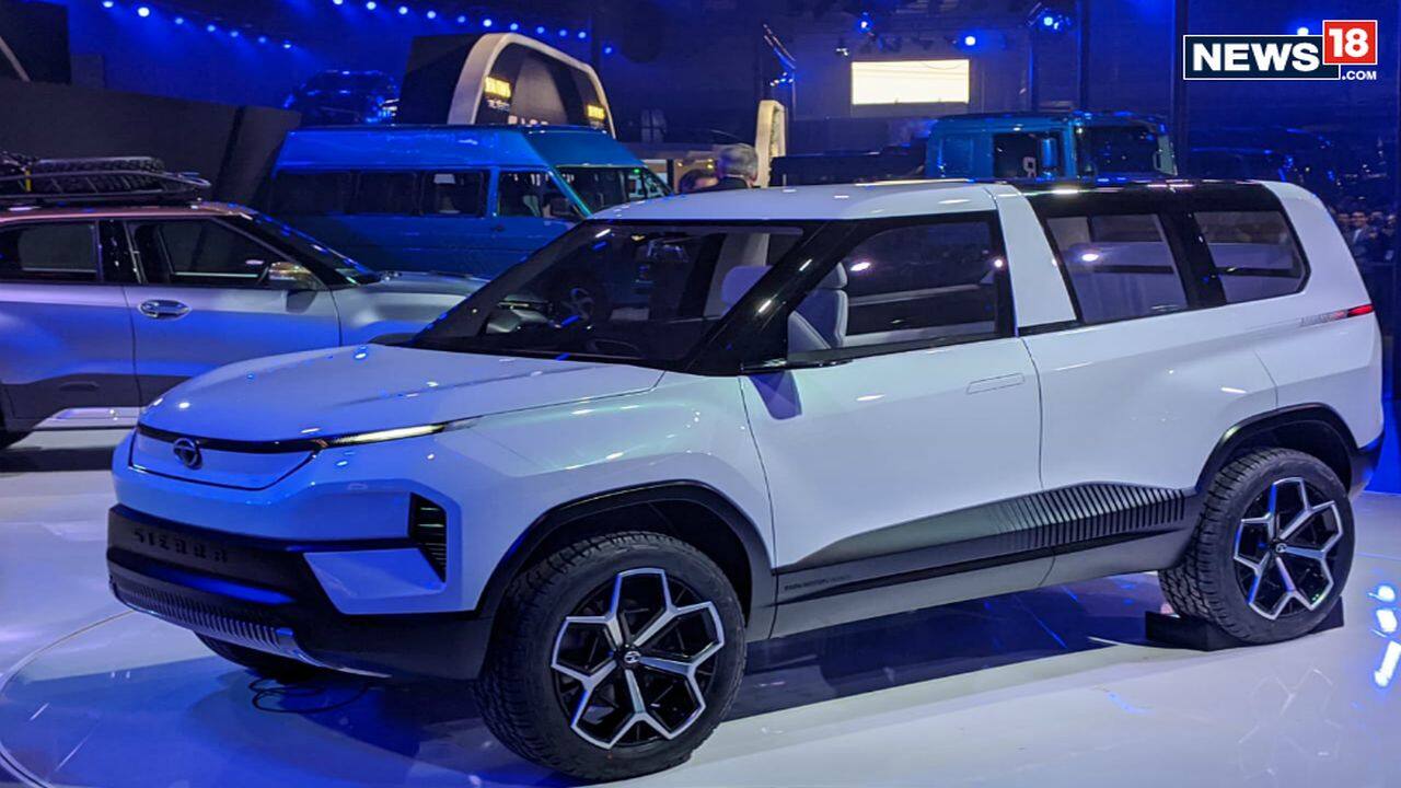 Here's the Tata Sierra Electric SUV concept