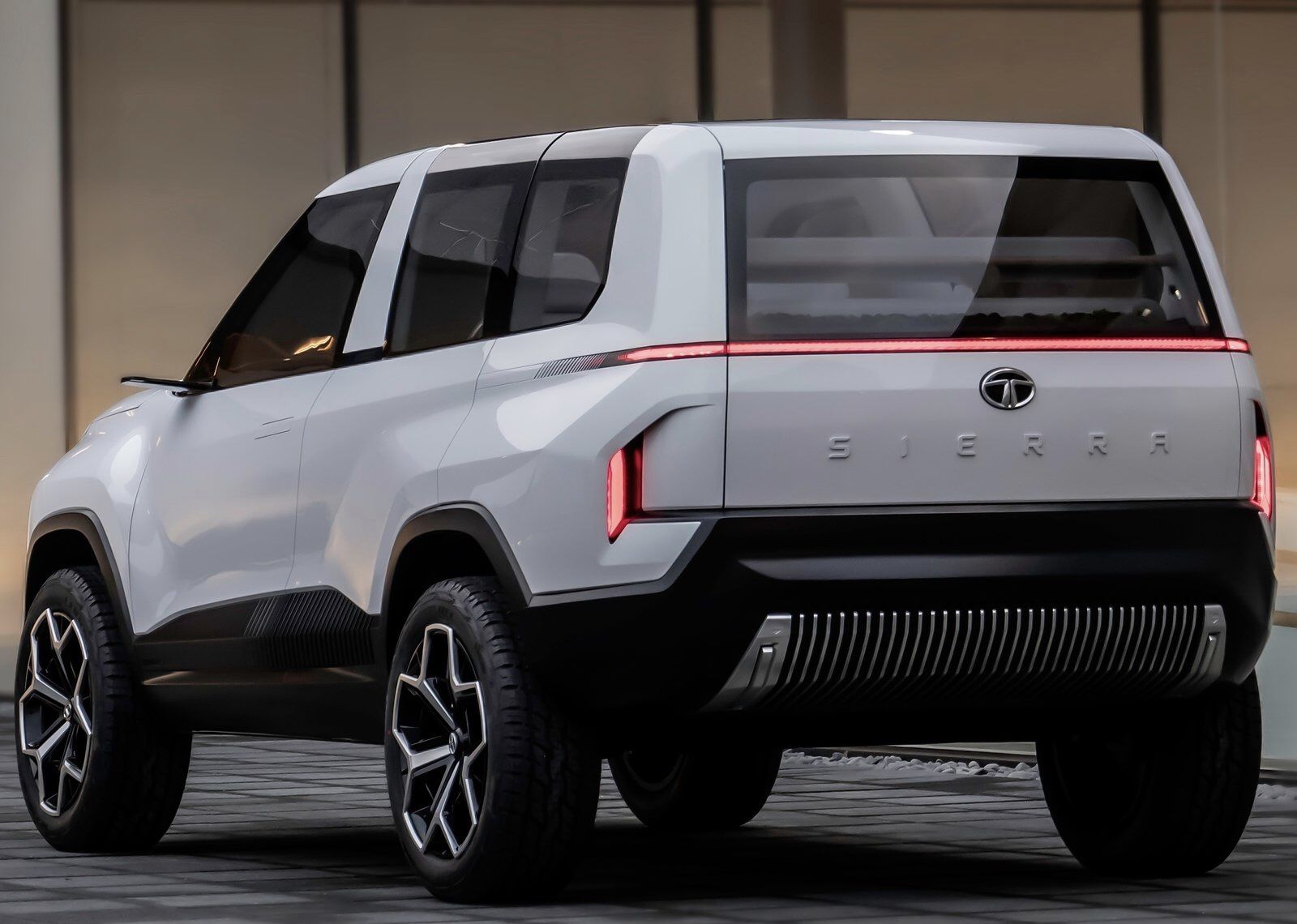 Tata Sierra. Concept car design