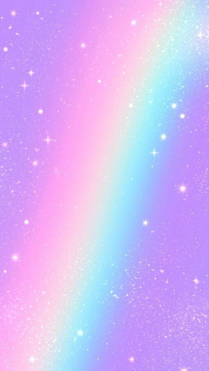 Awesome Pastel Rainbow Galaxy