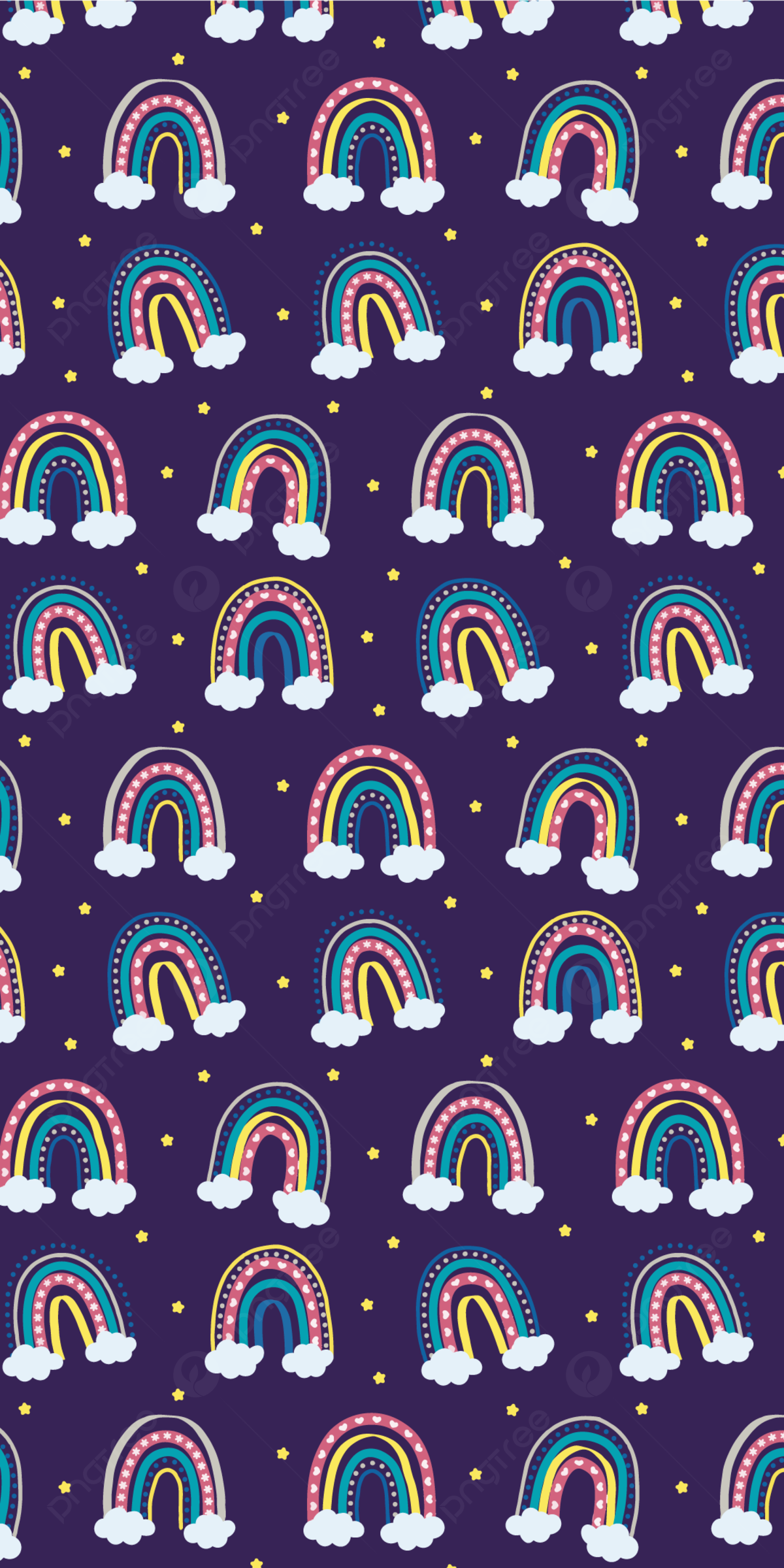 Stars Pattern Background Wallpaper