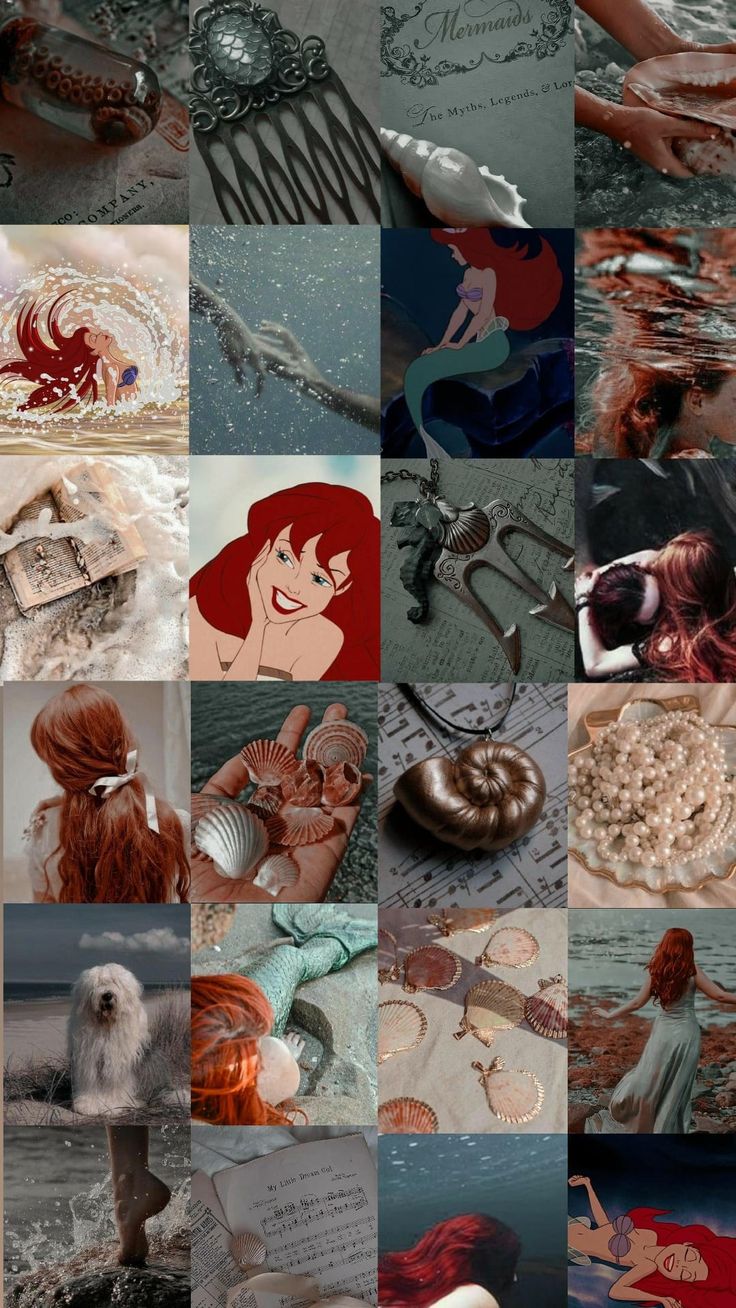 Ariel wallpaper, Mermaid wallpaper
