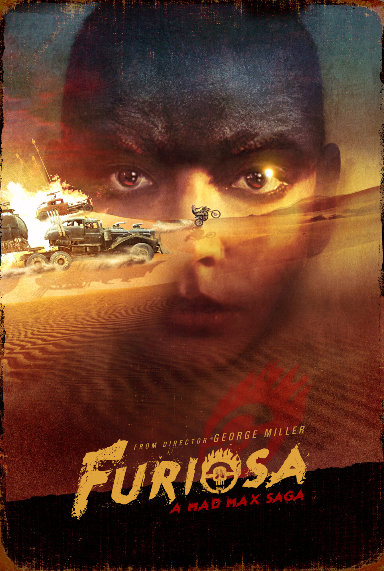 Furiosa: A Mad Max Saga. Poster By Huan Do