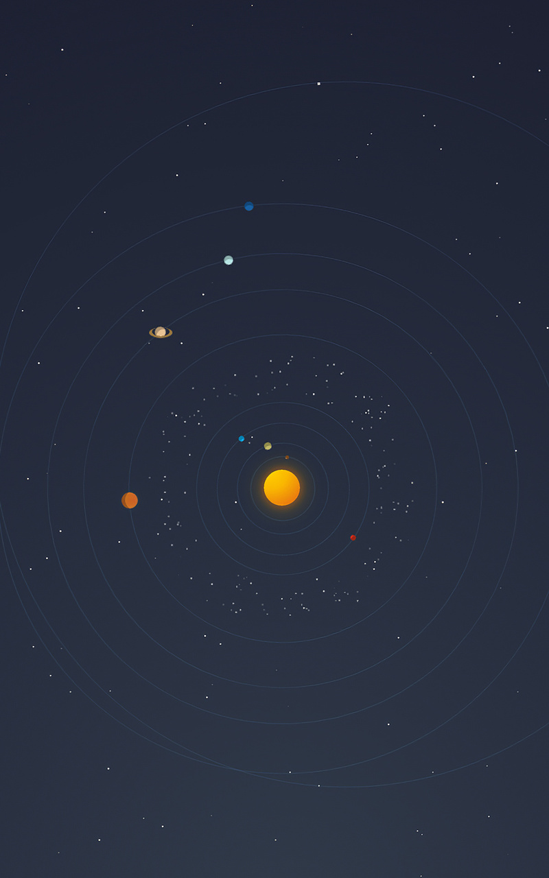 Solar System Minimal 4k Nexus
