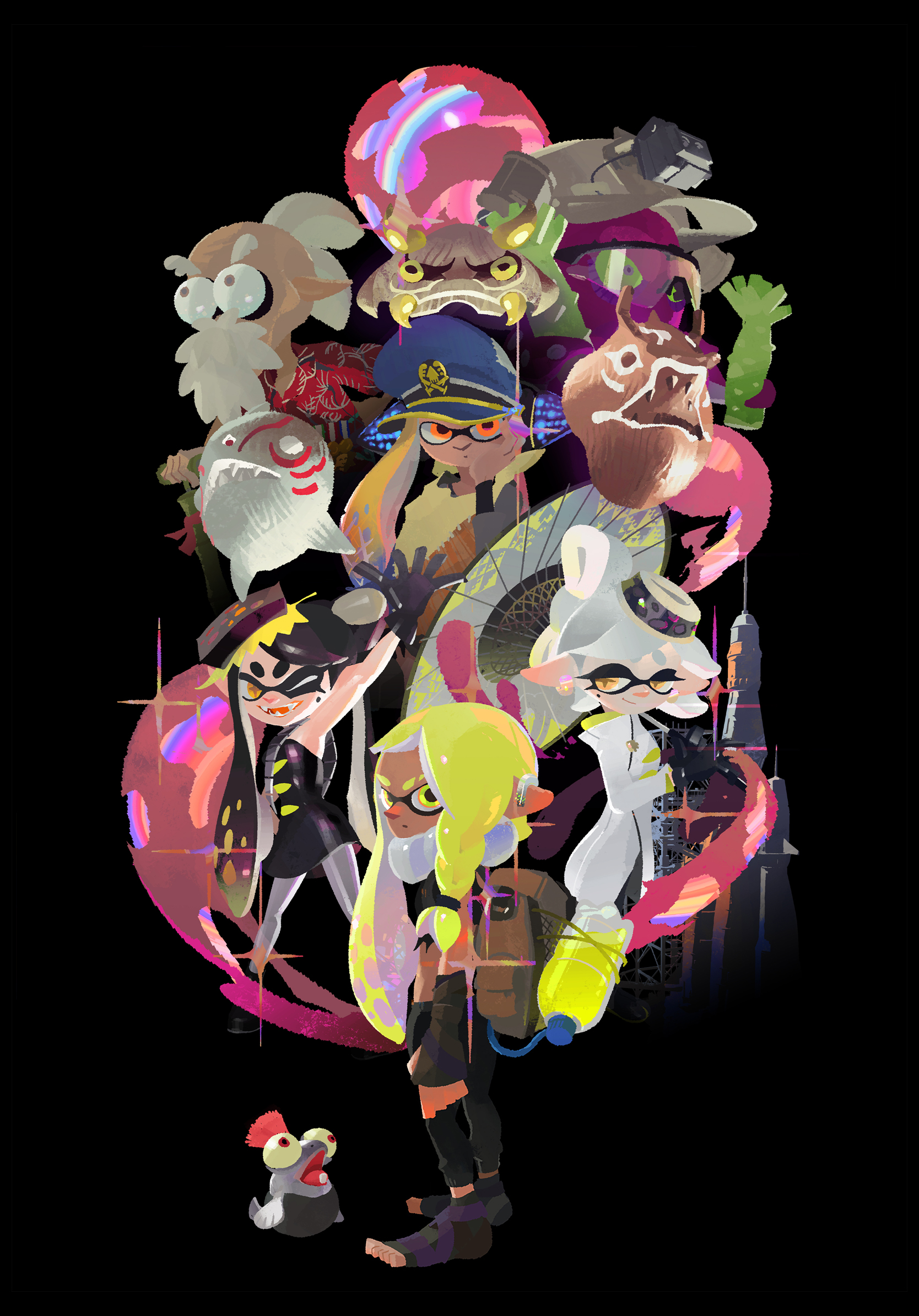 Splatoon 3 Artwork Wallpaper