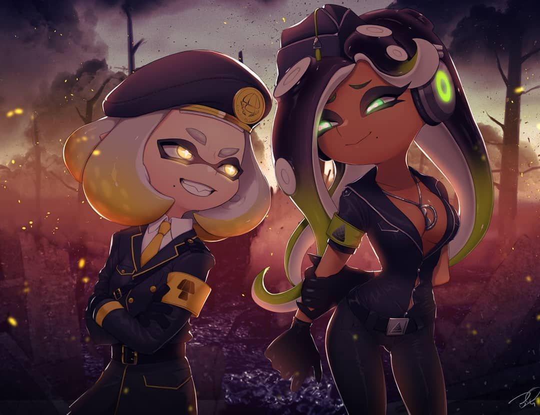 Splatoon, Marina splatoon, Splatoon comics