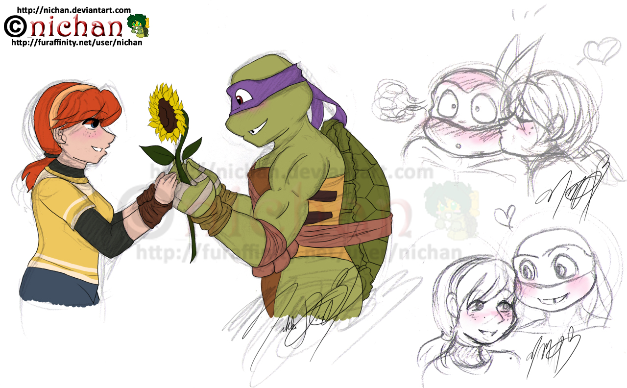 TMNT 2012 x April
