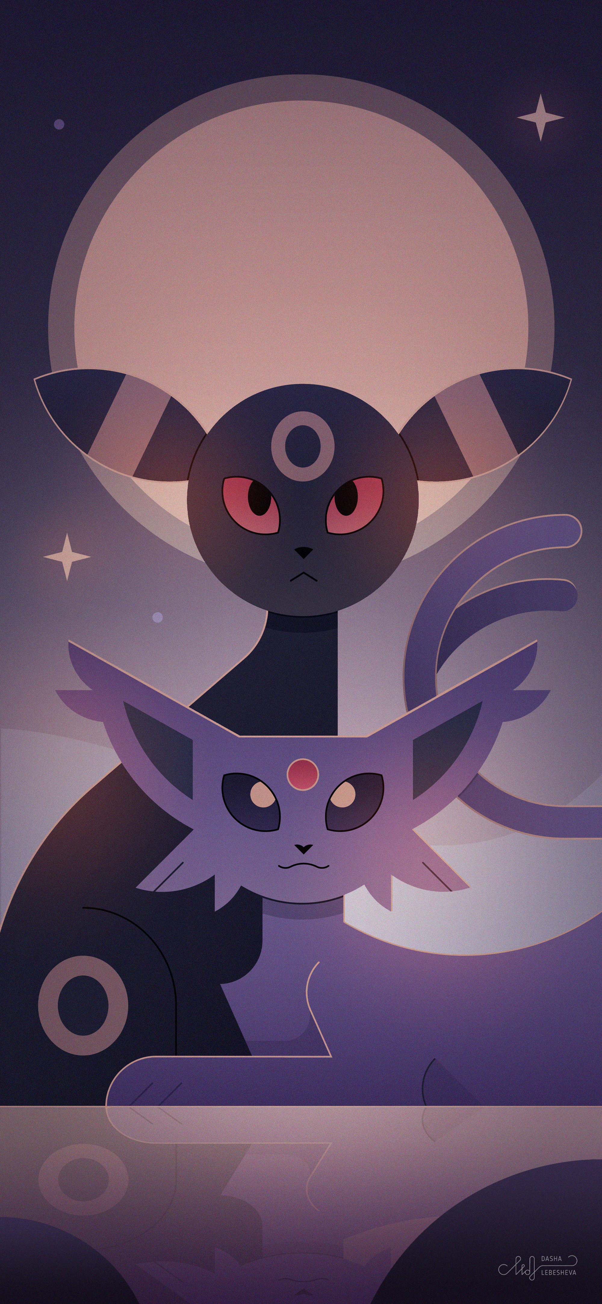 Pokémon, digital art, abstract, vector