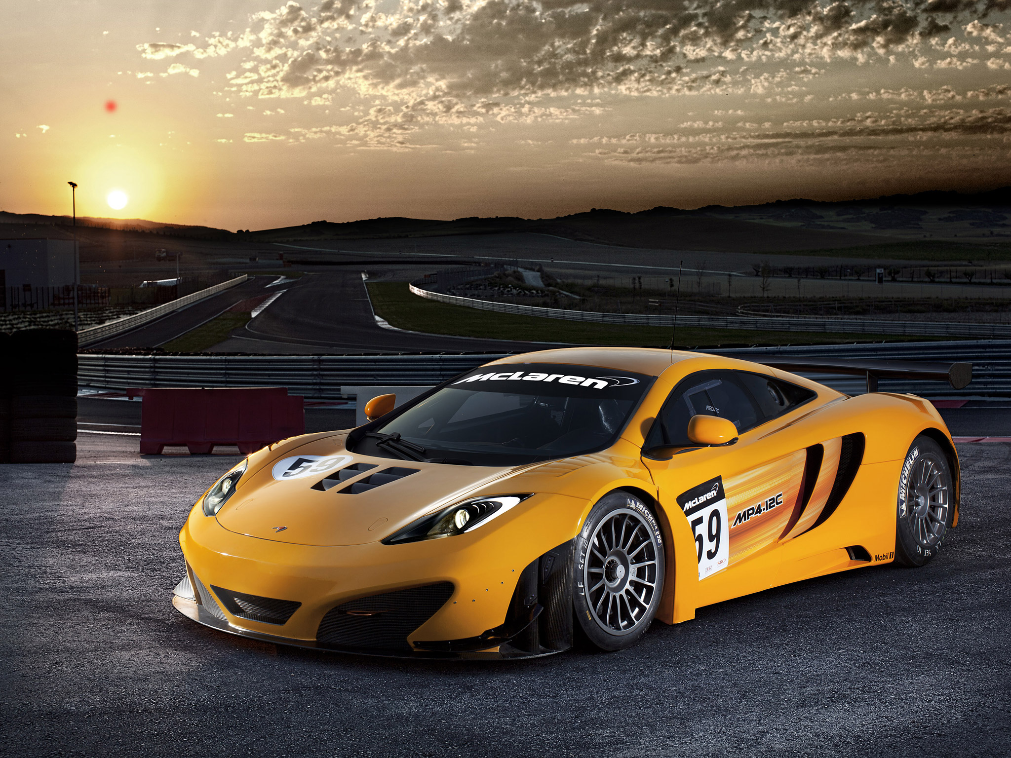 McLaren MP4 12C GT3 Wallpaper
