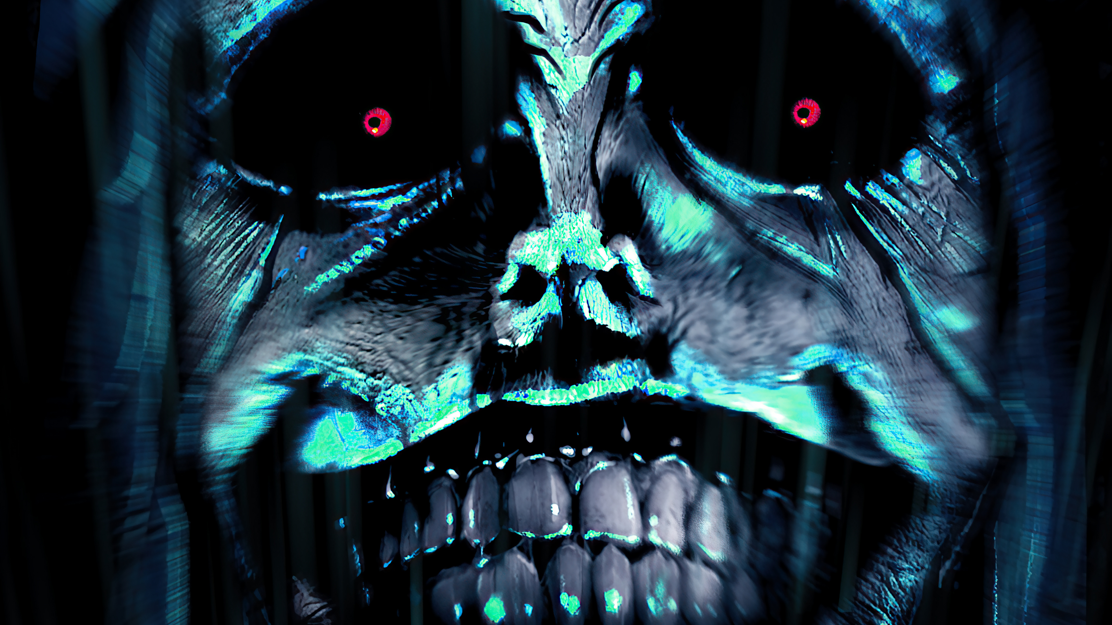 Red Neon Phonk Art HD Wallpaper