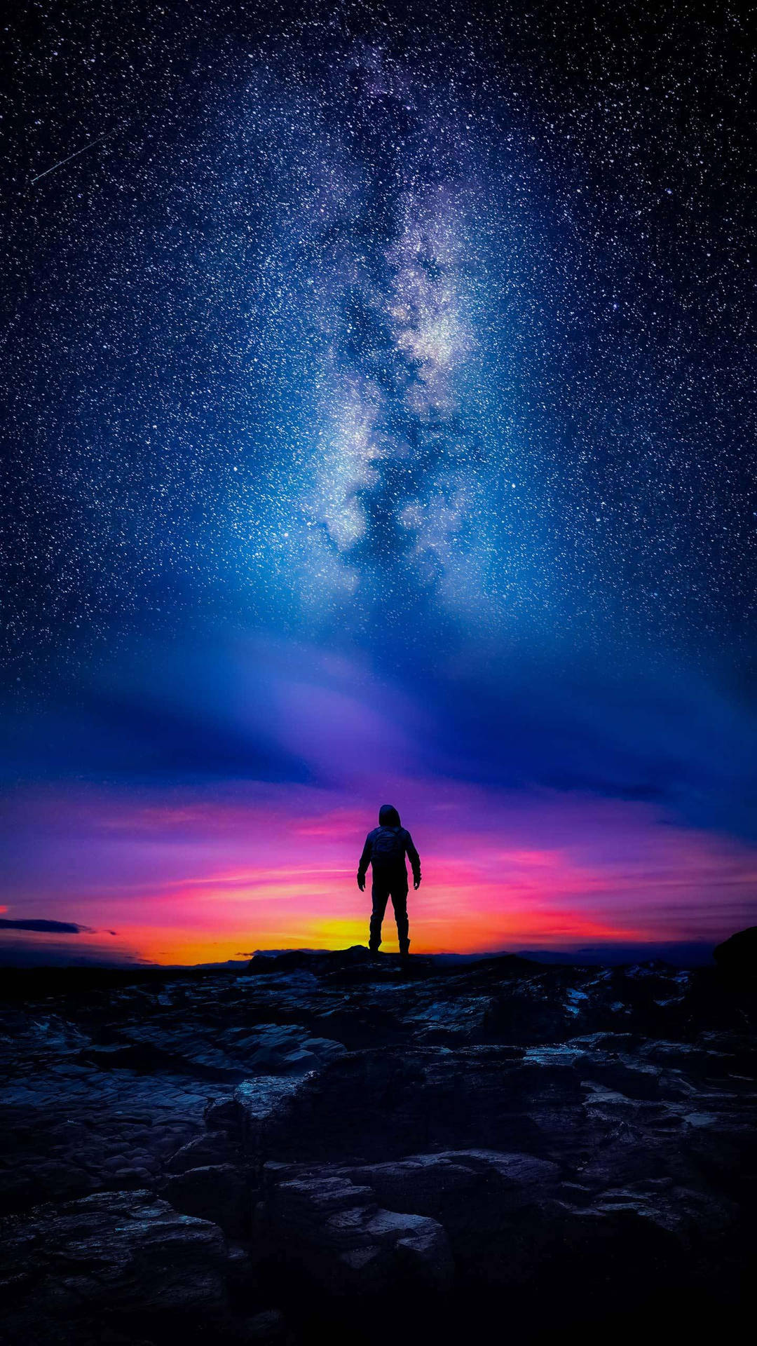 Download Space Aesthetic Retro Wave