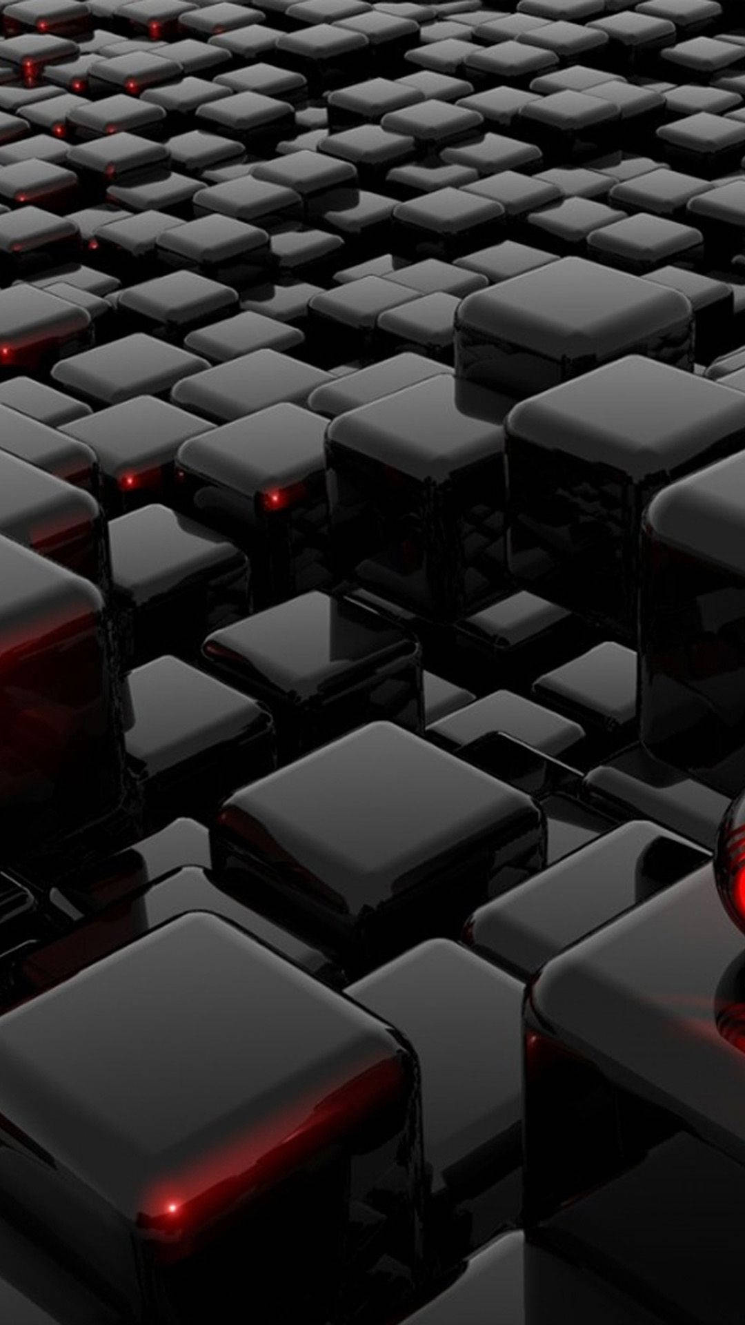 Download free 3D iPhone Shiny Black