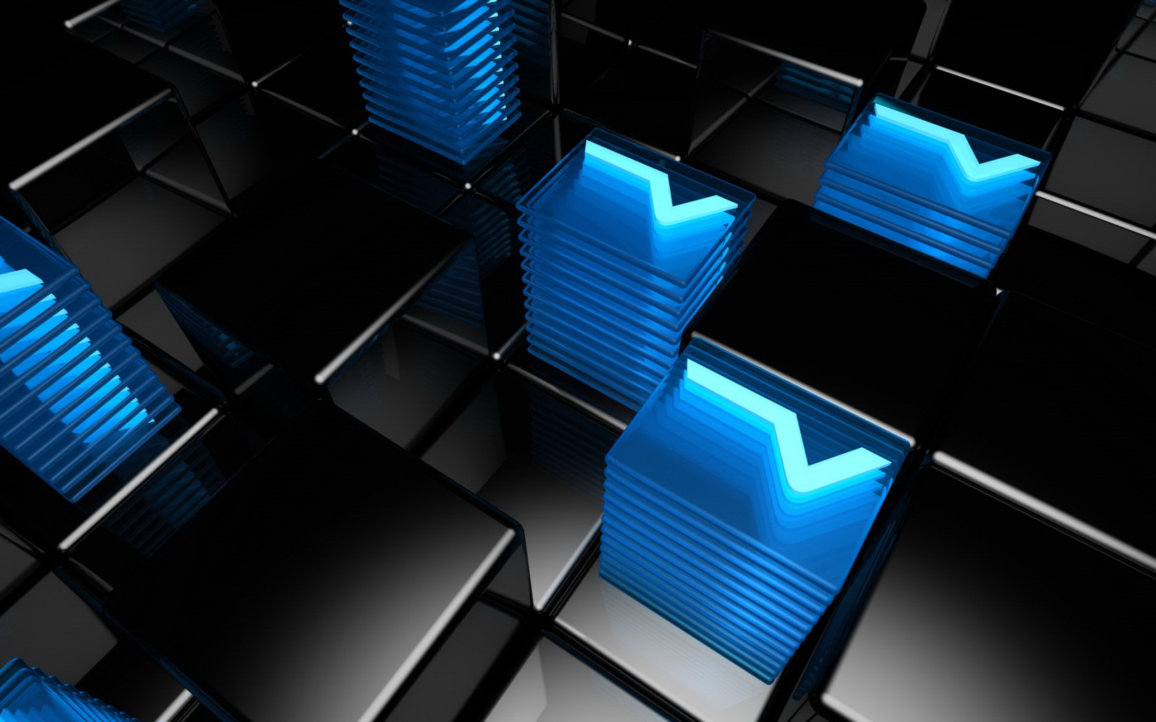 CGI Abstract 3D Wallpaper