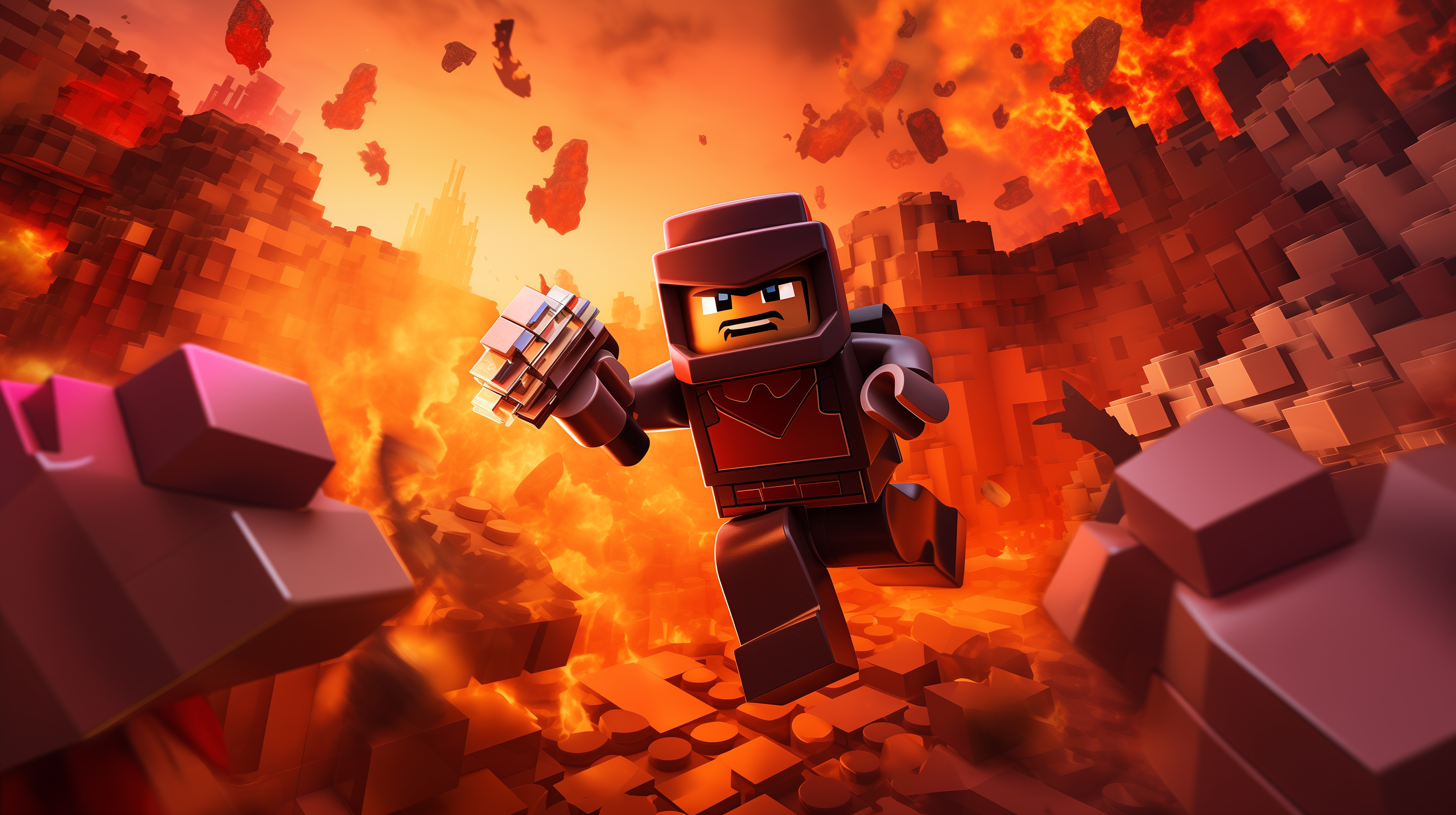 Roblox Adventure: HD Action Wallpaper