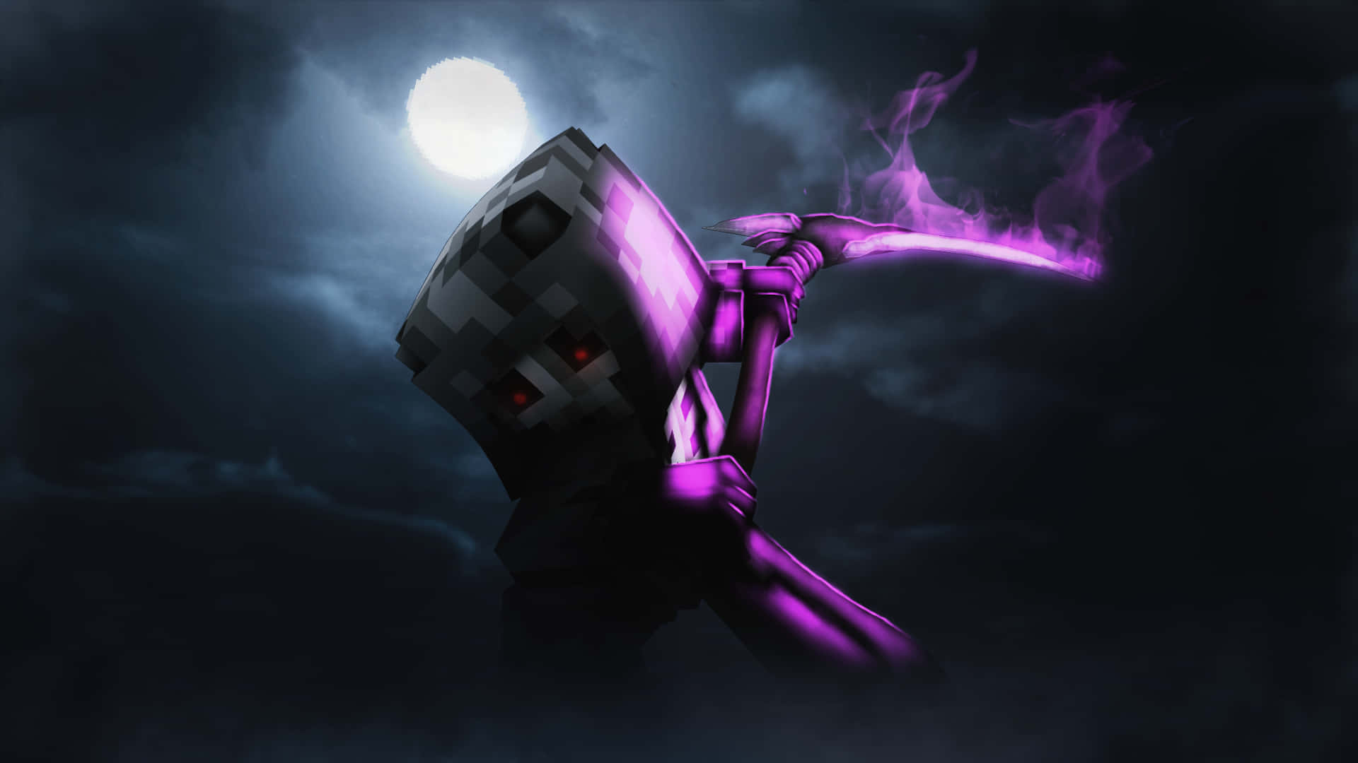 Dark Night Minecraft GFX Background