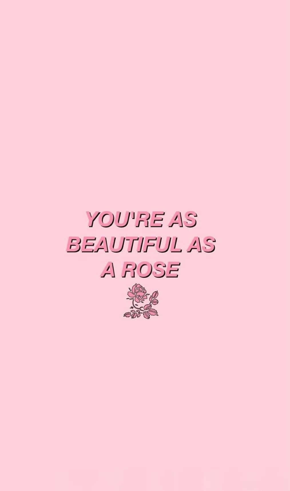Beautiful As A Rose Wallpaper