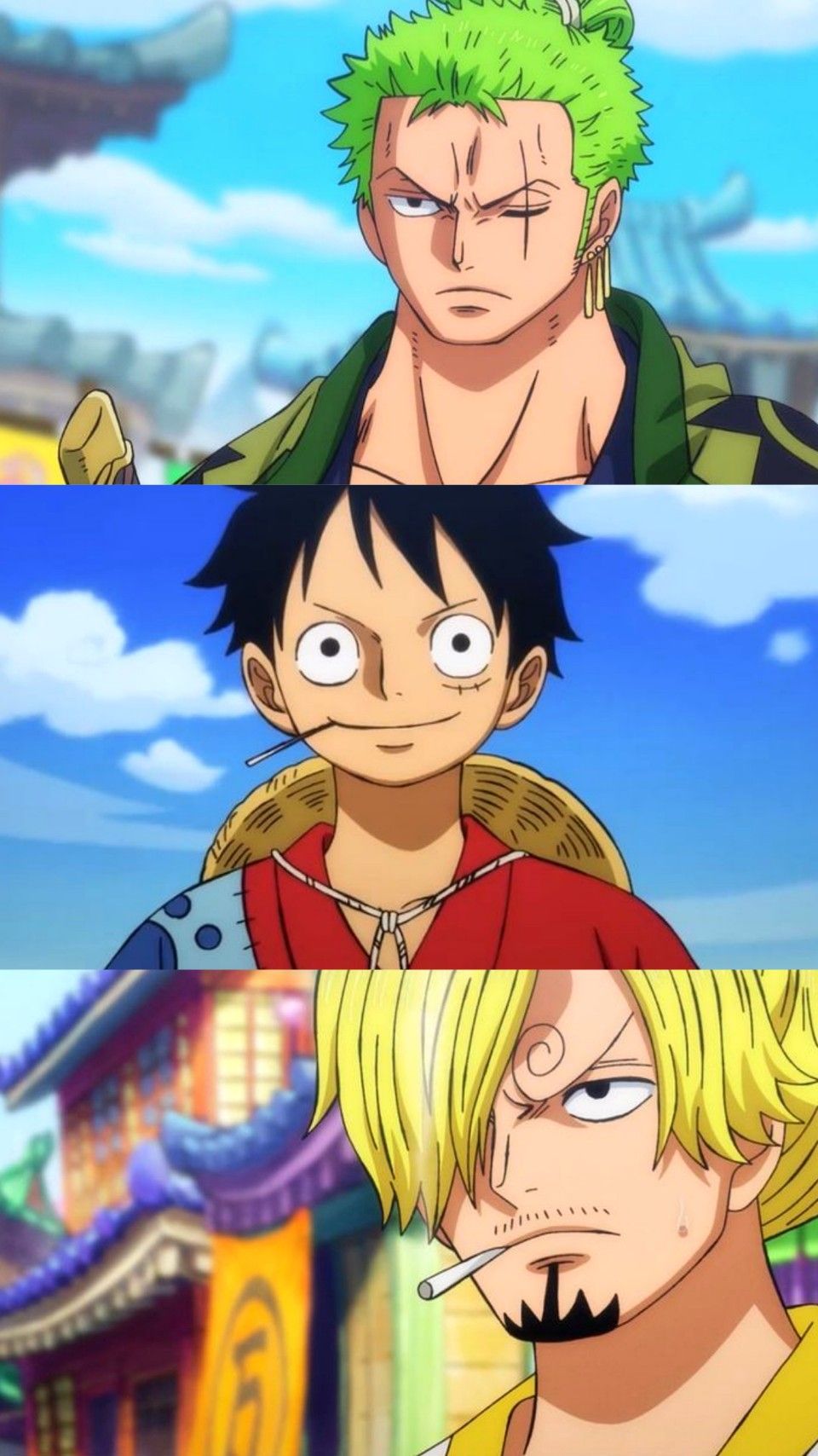 trio monstro). Manga anime one piece