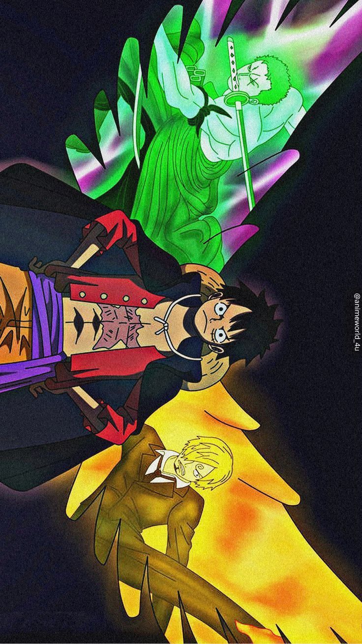 Trio Monstro Piece Wallpaper