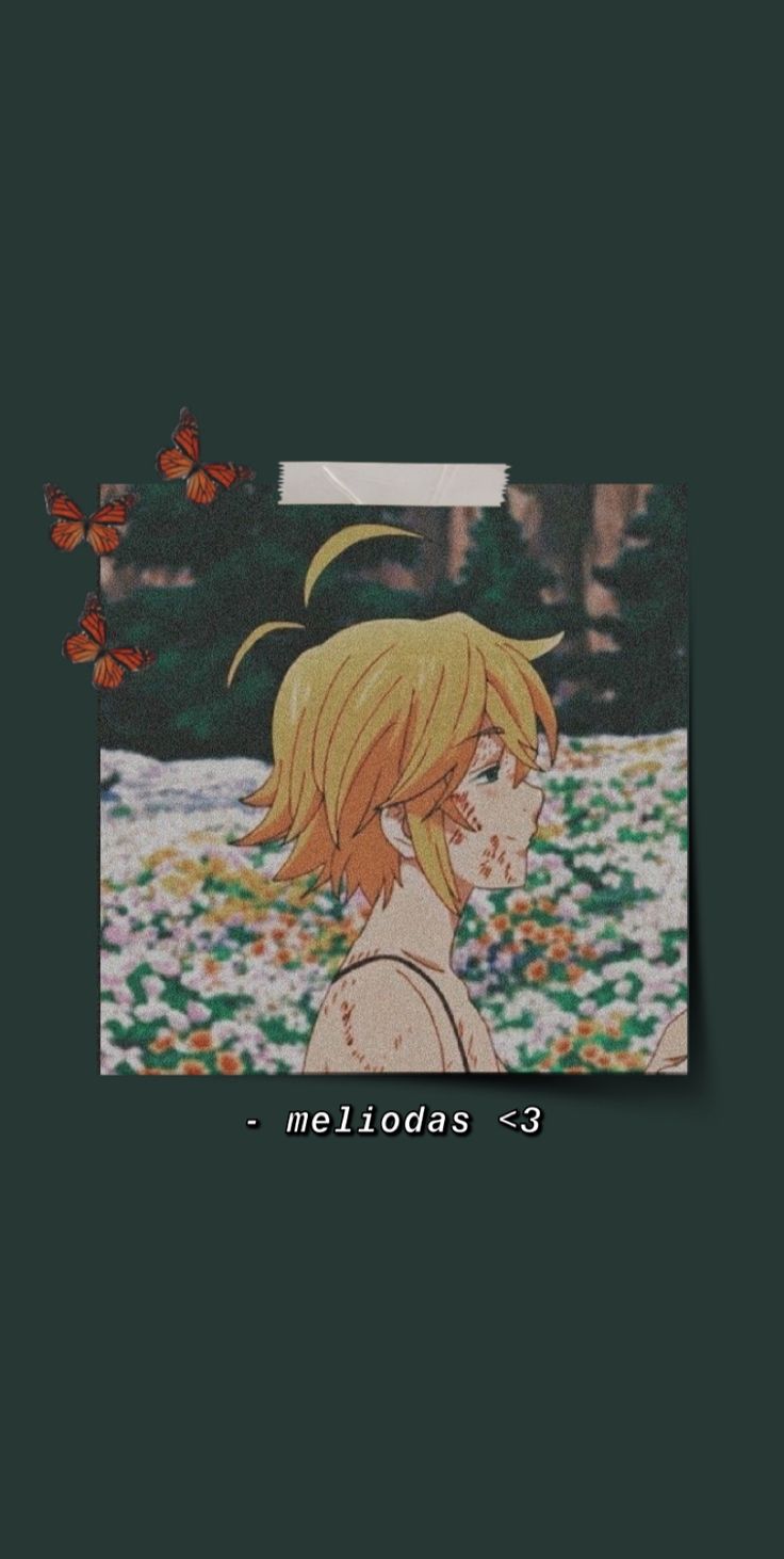 meliodas green aesthetic wallpaper
