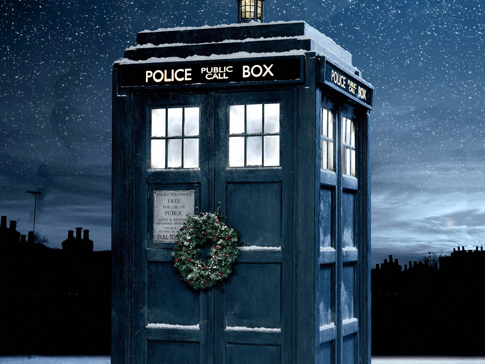 Christmas, Doctor Who, Tv Show, Tardis