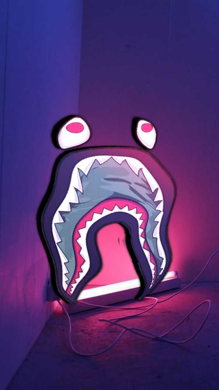 Bape wallpaper, Bape shark wallpaper