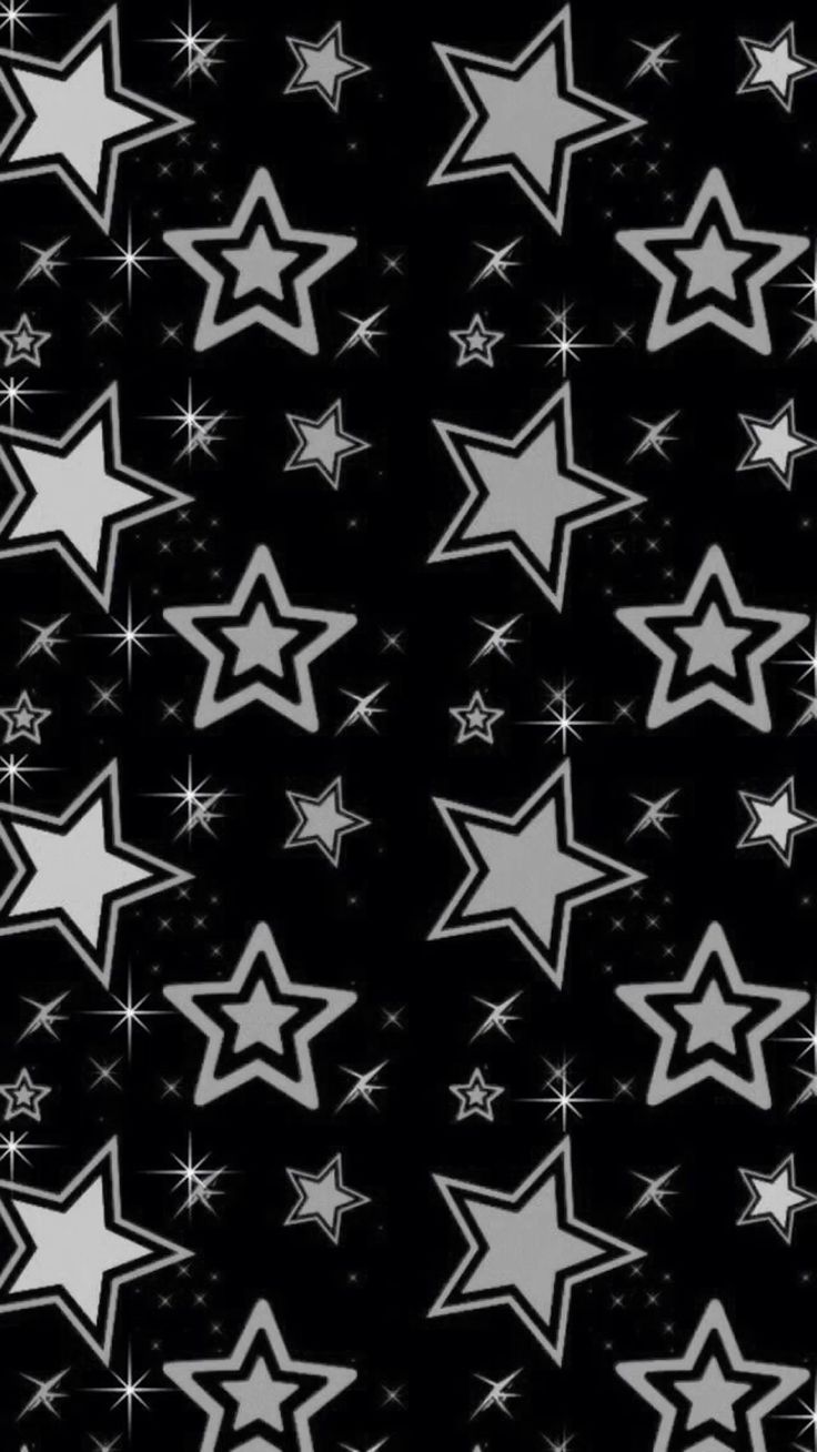 Black And White Star Aesthetic Wallpapers - Wallpaper Cave