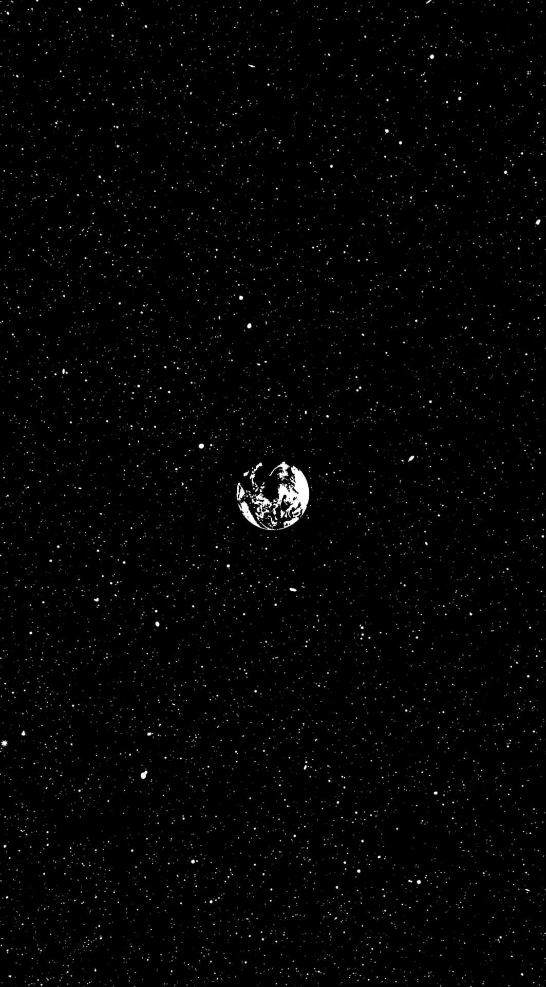 Black And White Star Wallpaper