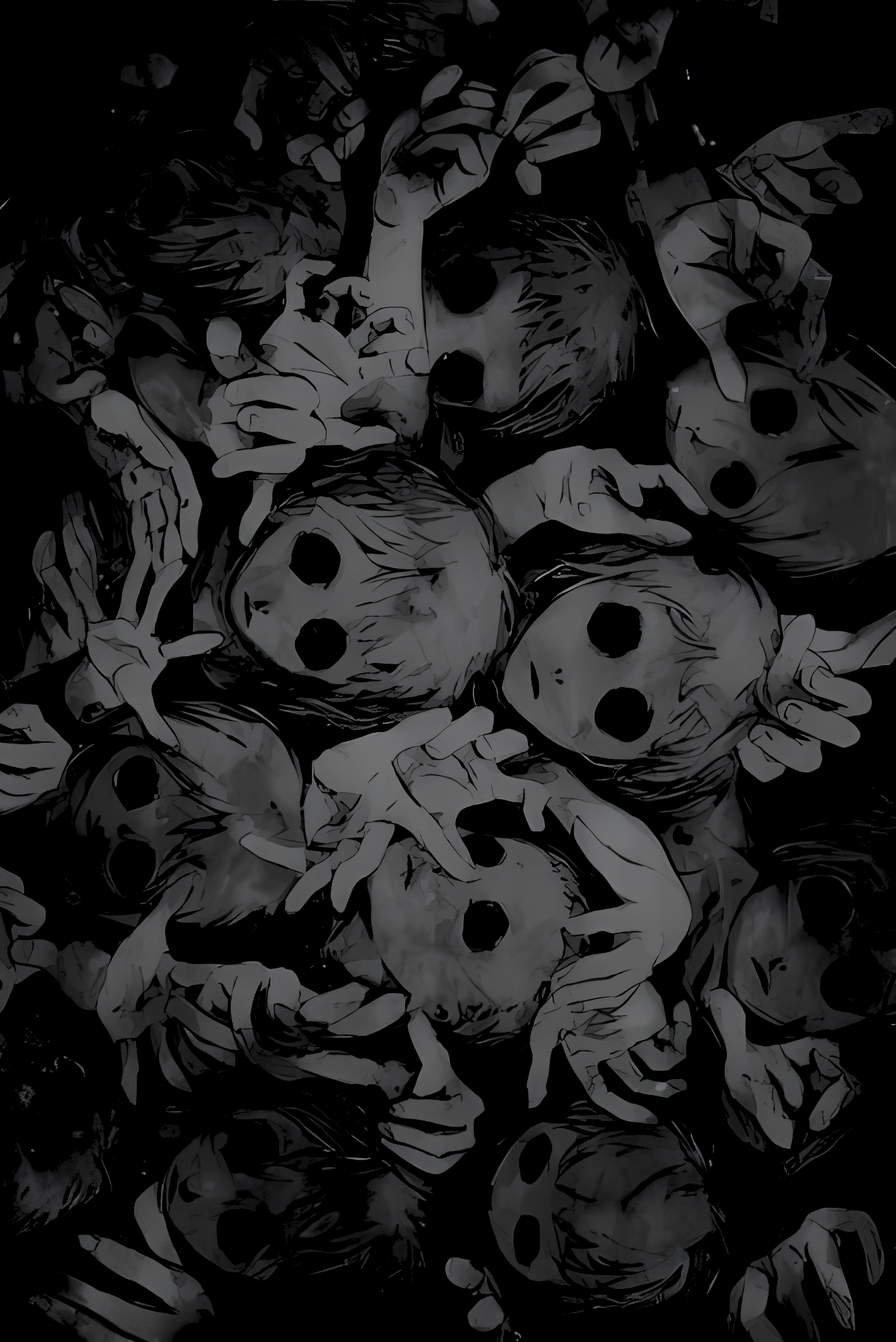 Amoled Horror wallpaper (1336x2000), r