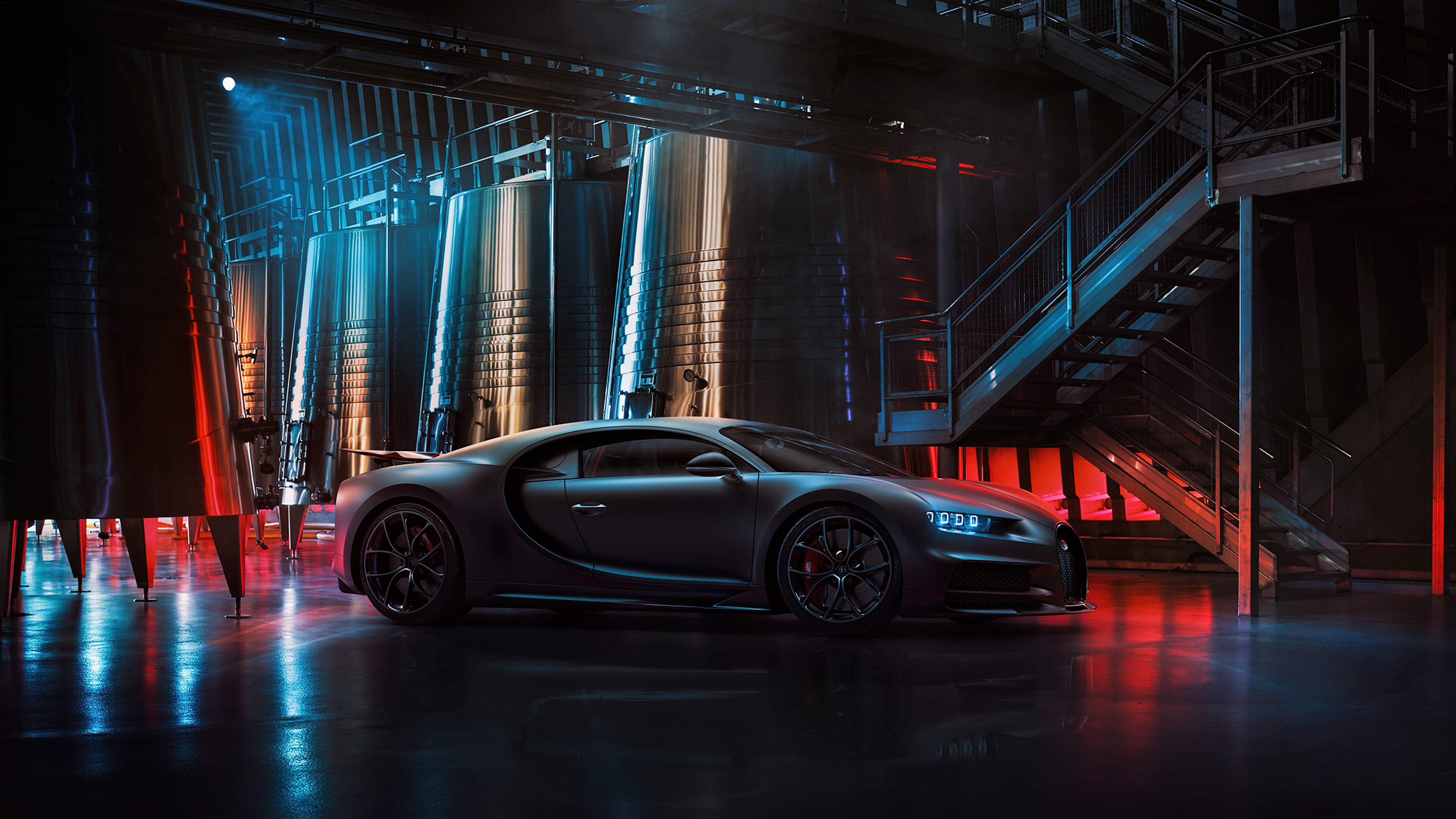Bugatti Chiron 4K 4 Wallpaper Car