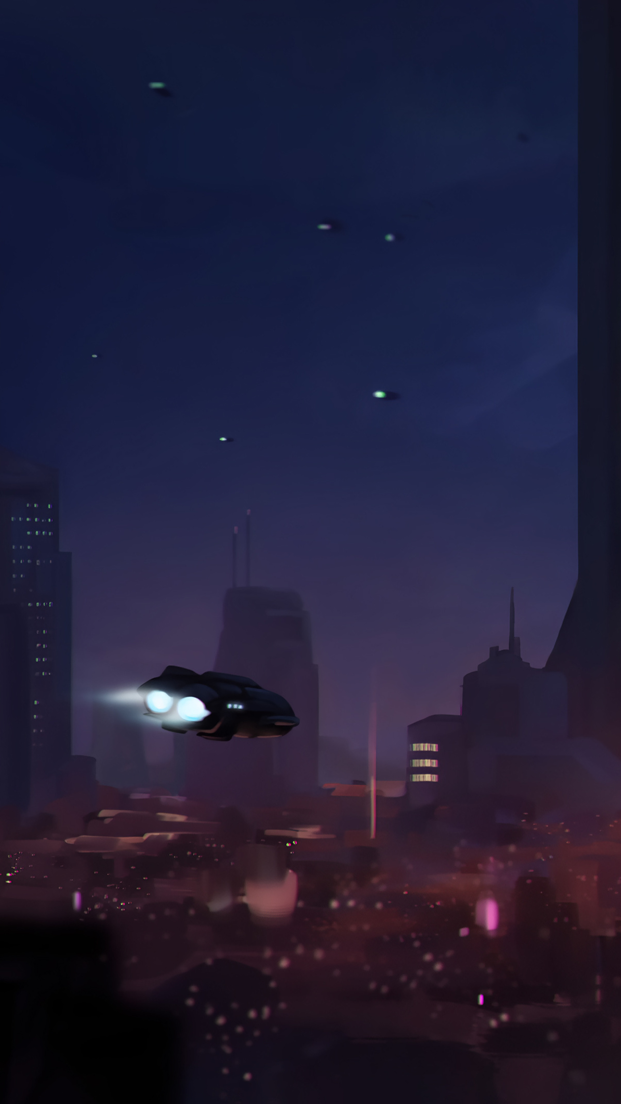 Space City 4k Sony Xperia X