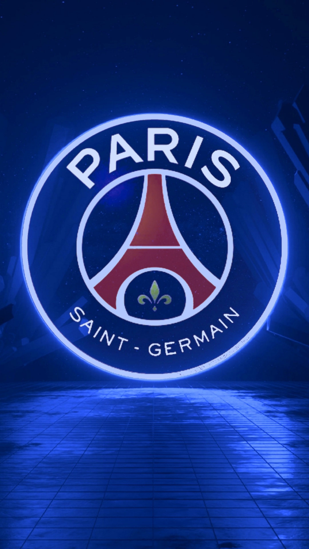 Paris Saint Germain Wallpaper 4K, Dark