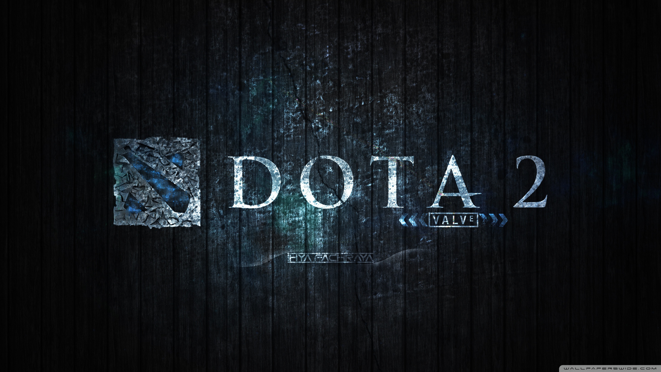 DotA 2 Blue Edition 4K UHD Wallpaper for UltraHD Desktop and TV, Dual Monitor, Smartphone and Tablet Devices
