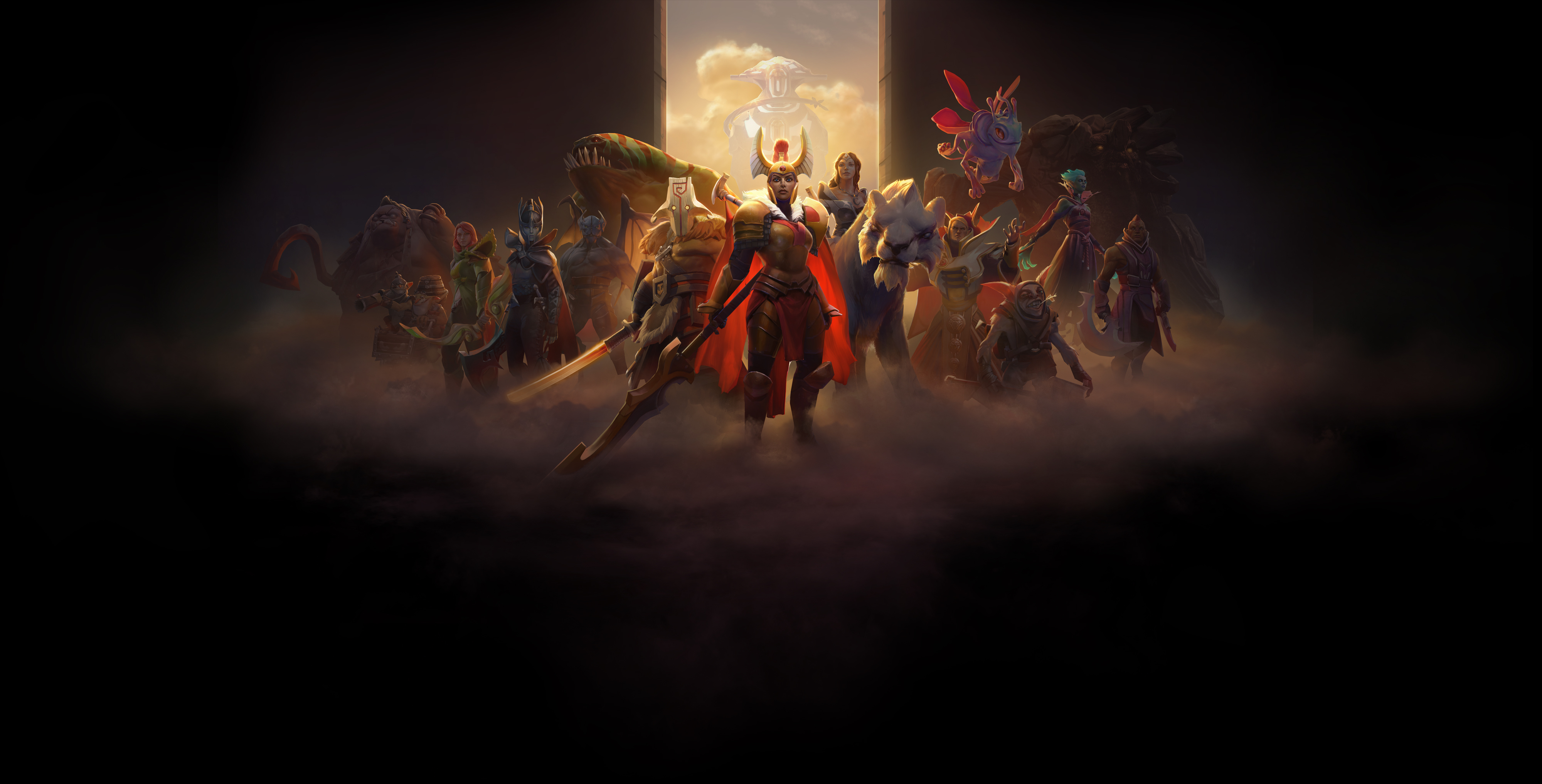 Dota 2 HD Battle Wallpaper