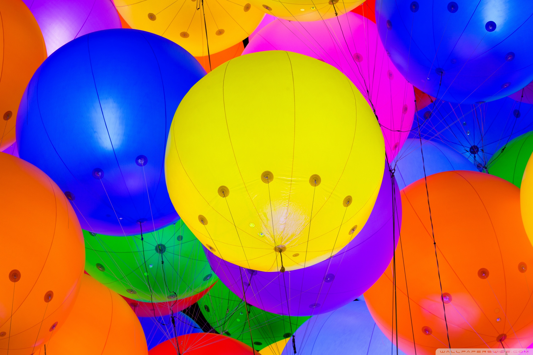 Party Balloons Ultra HD Desktop