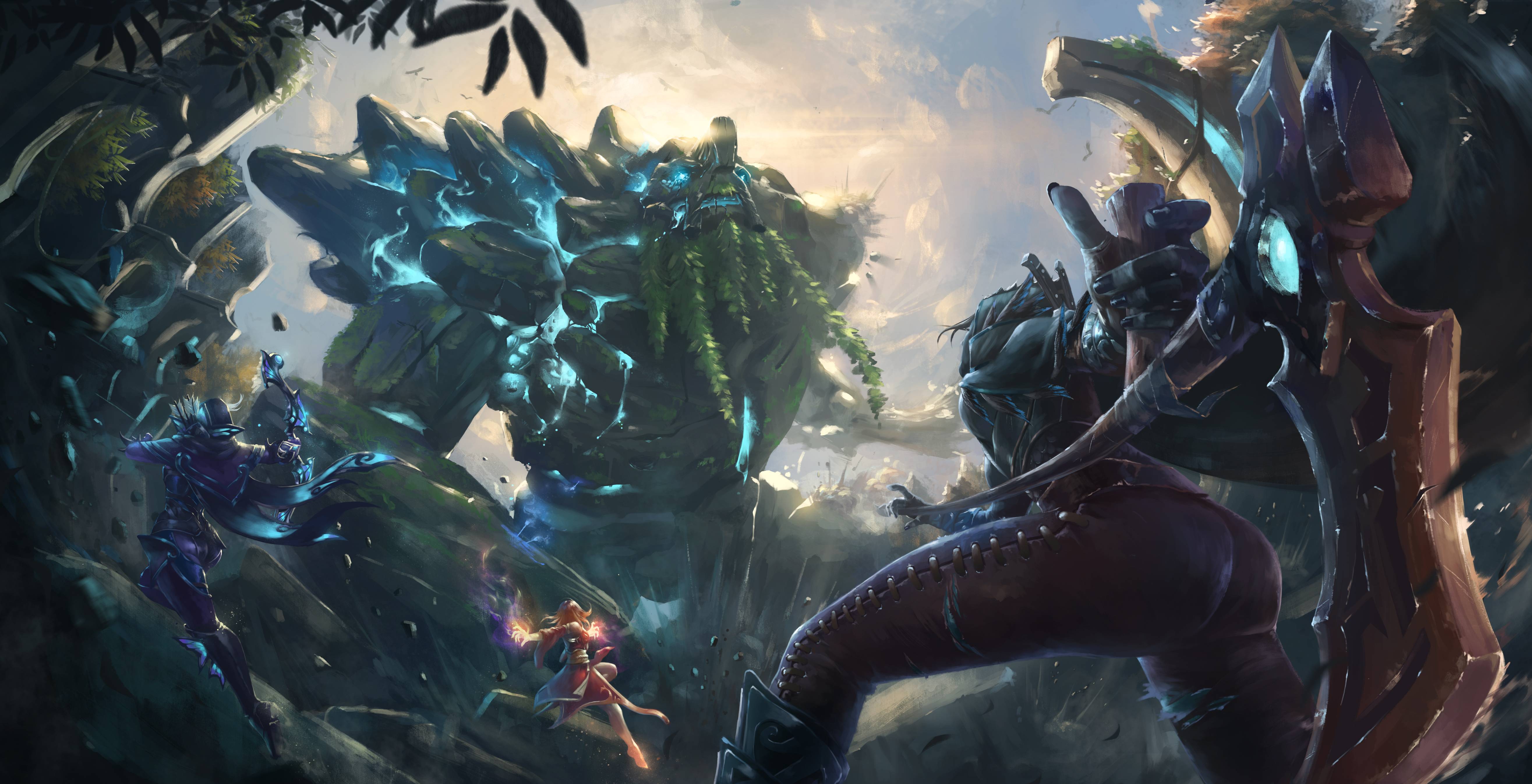 Game DotA 2 4k Ultra HD Wallpaper