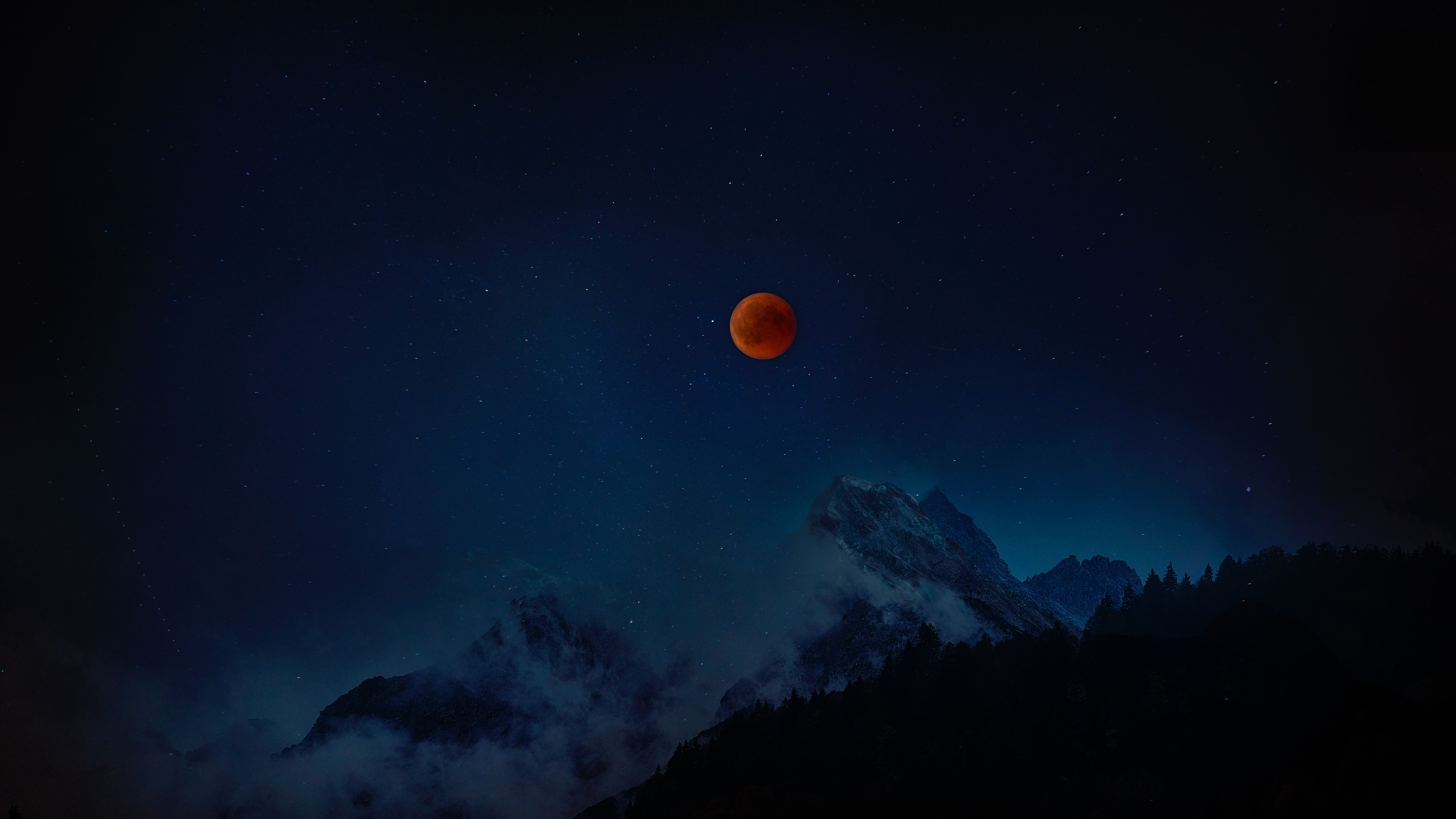 Moon Eclipse 8k 8K , HD 4k