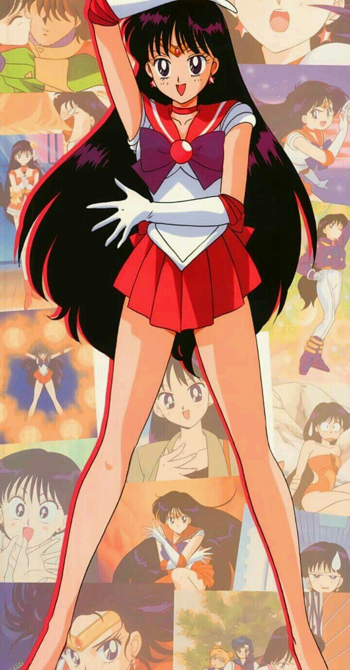 Sailor Mars iPhone Wallpaper