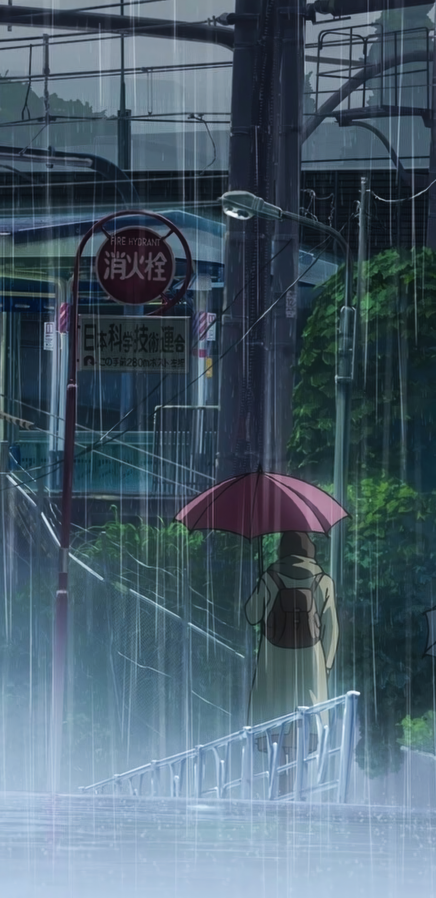 Phone Anime Rain Wallpapers Wallpaper Cave Wp14032781