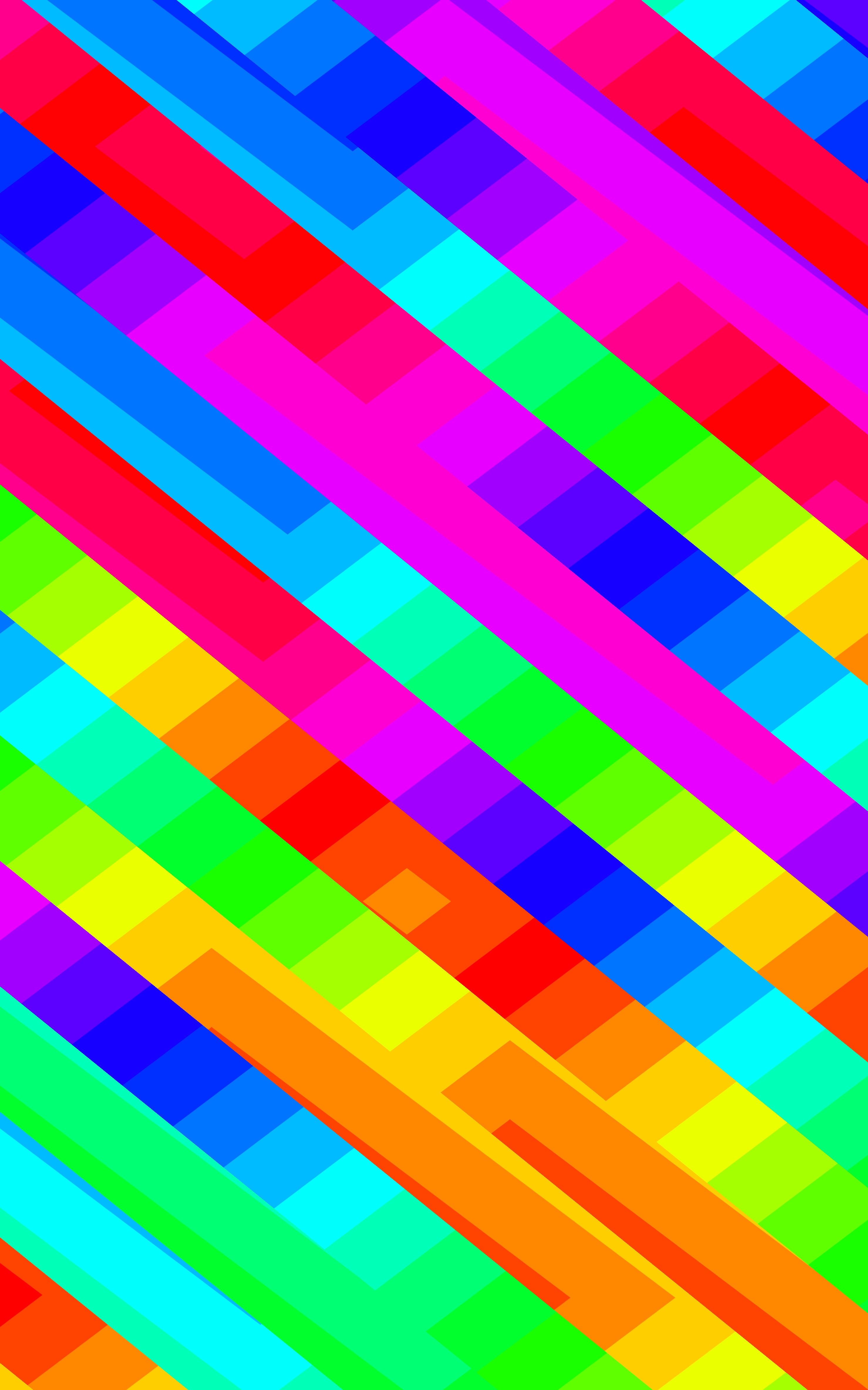 Free Funky Trippy Rainbow Phone