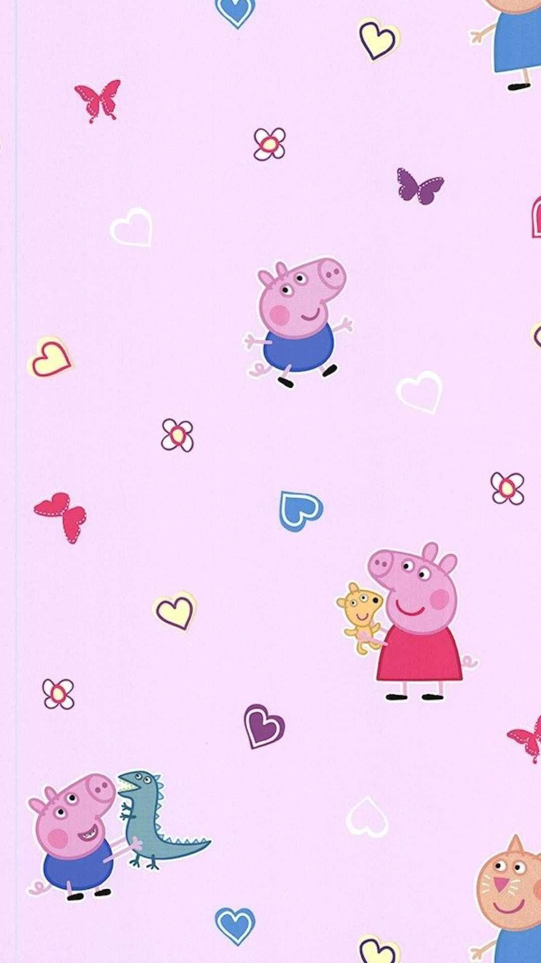 Peppa Pig iPhone Wallpaper