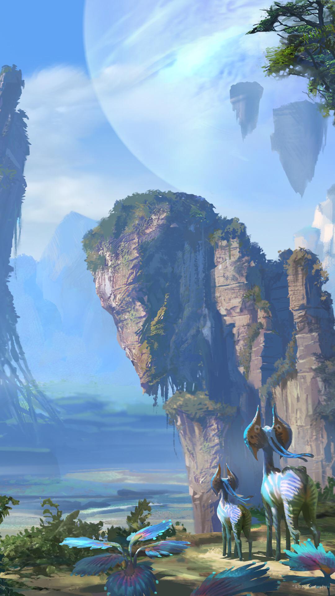 Avatar Pandora Rising Mobile Wallpaper