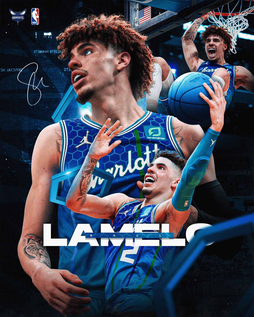 Lamelo Ball HD Wallpaper