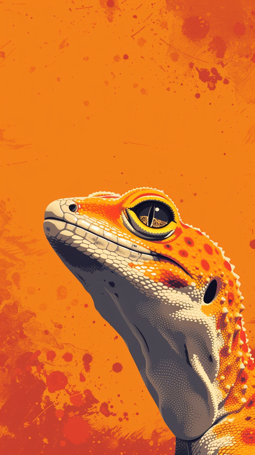 mobile wallpaper about my gecko