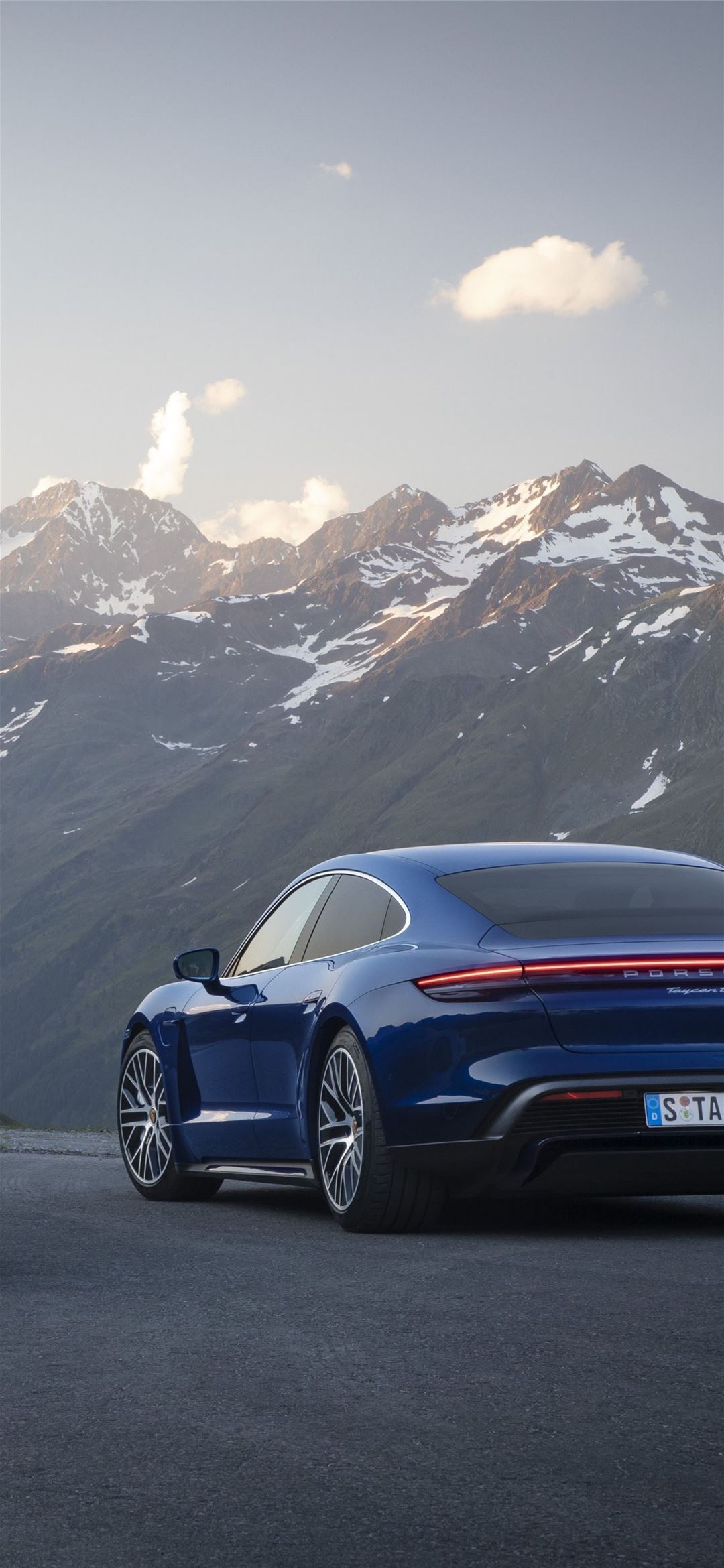 porsche taycan iPhone Wallpaper Free