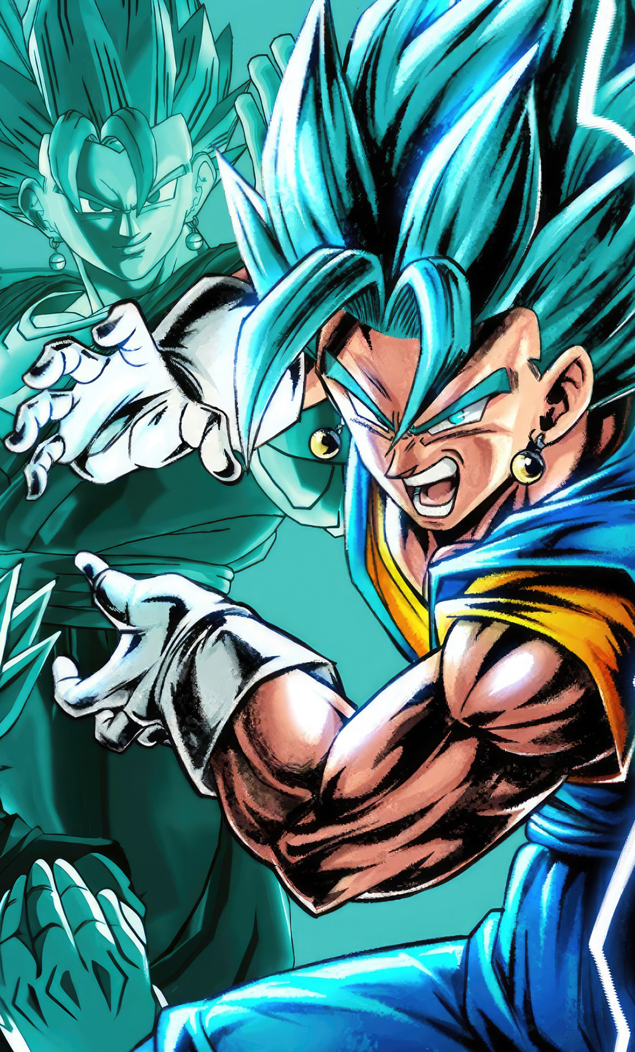 Vegito Blue And Gogeta Blue