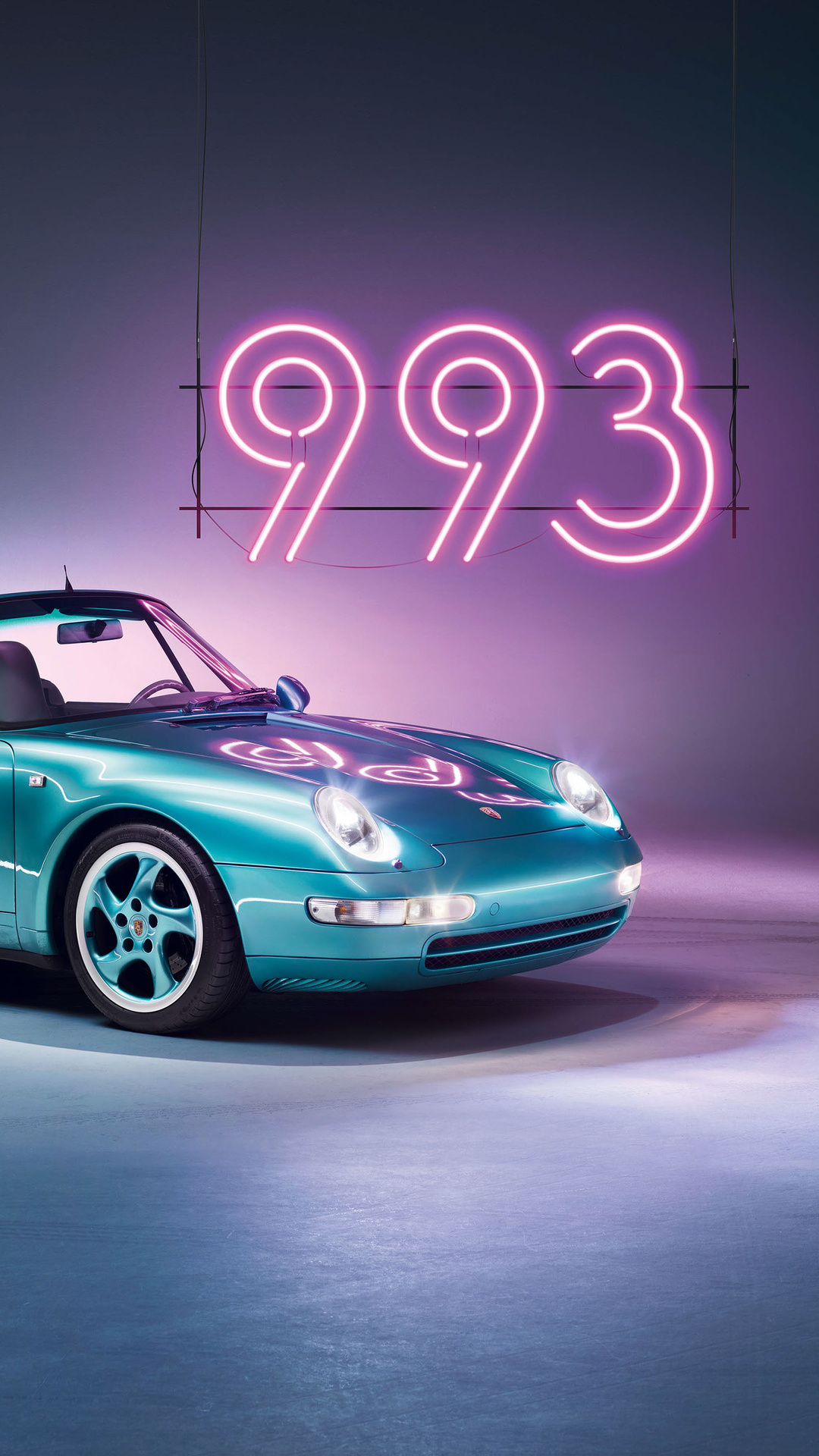 Porsche 993 4k iPhone 7, 6s, 6
