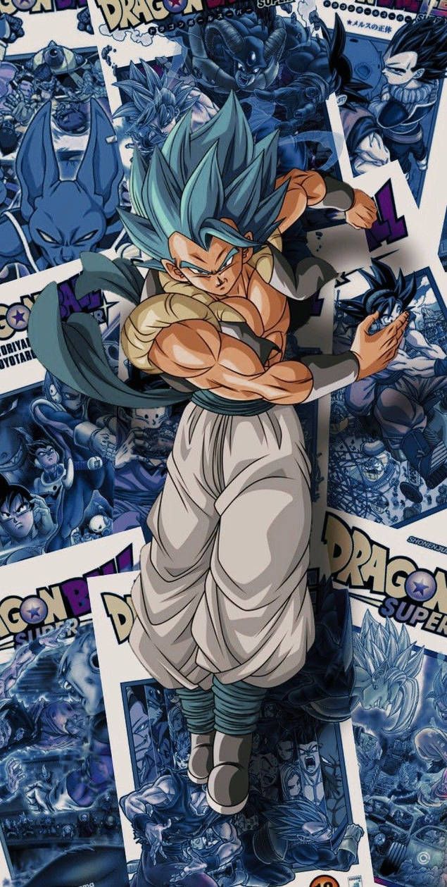 Gogeta Blue Manga Wallpaper. Dragon